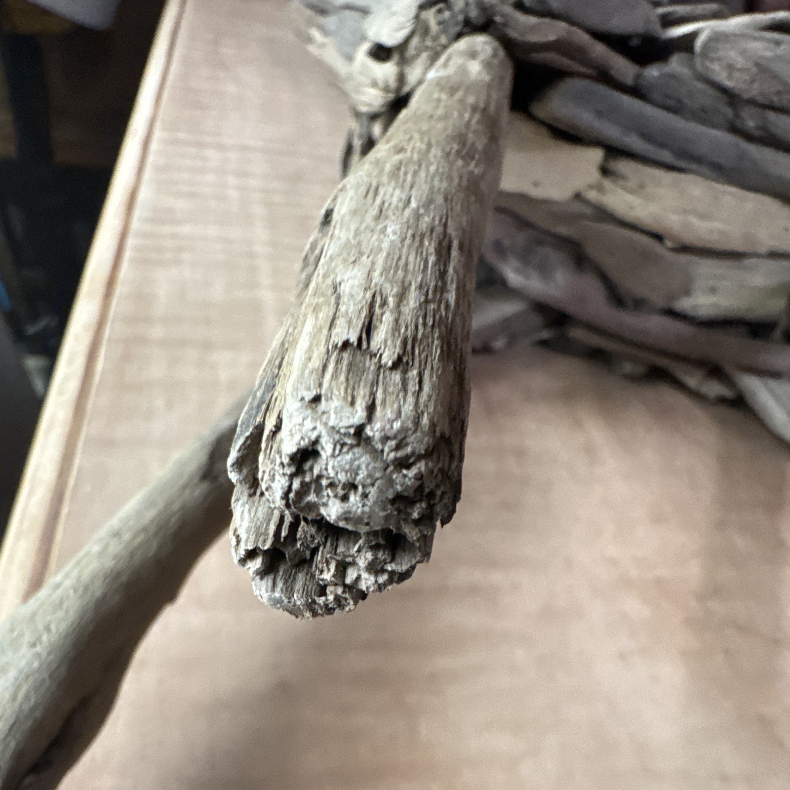 Handmade Driftwood Deer Figurine / Sculpture, Rustic Wood Decor, Free Standing