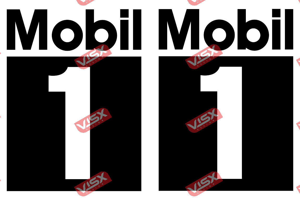 Mobile 1 Logo Sticker Decal Vinyl Car Truck Window Bumper Fuel Tank Auto Racing