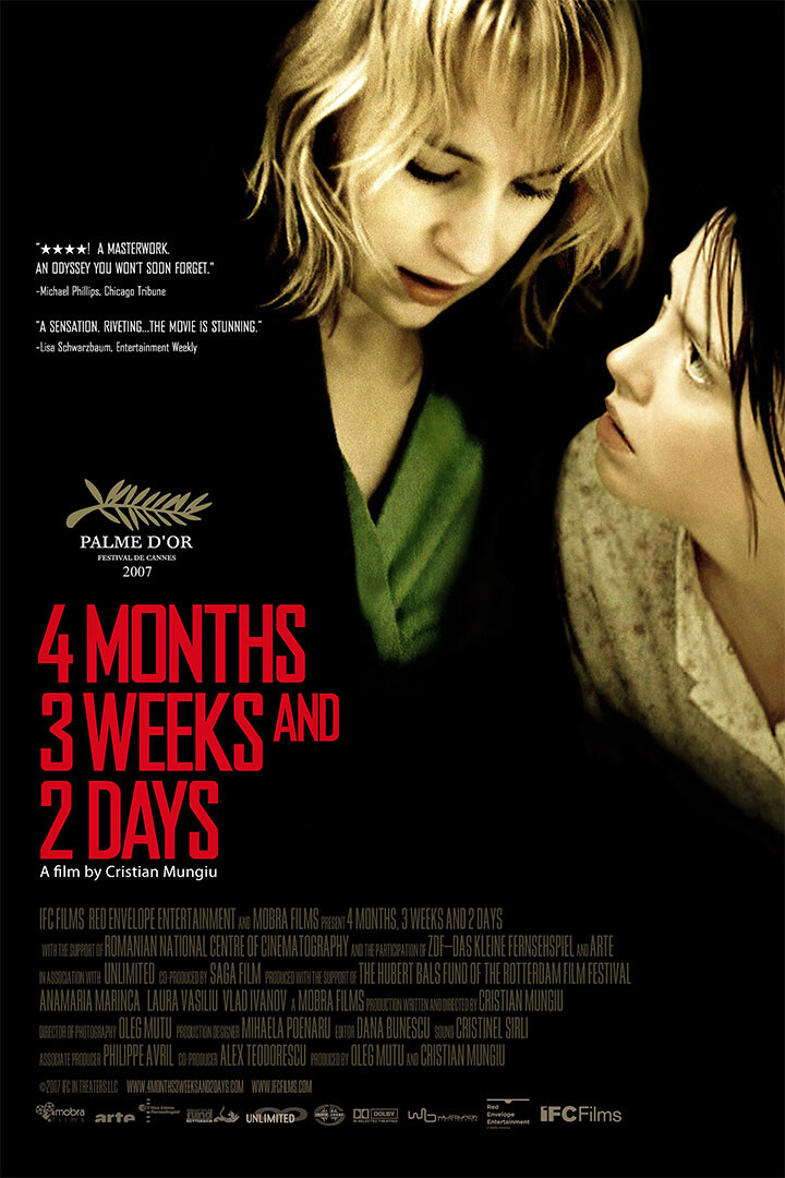 4 Months, 3 Weeks And 2 Days Movie Drama Adventure Wall Art – POSTER 20″x30″