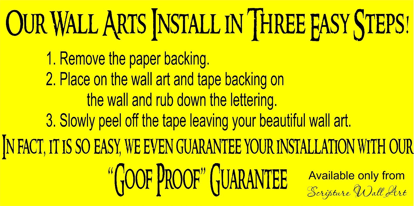 James 1:2-4 11 x 22 Scripture Vinyl Wall Decal ~ Scripture Wall Art