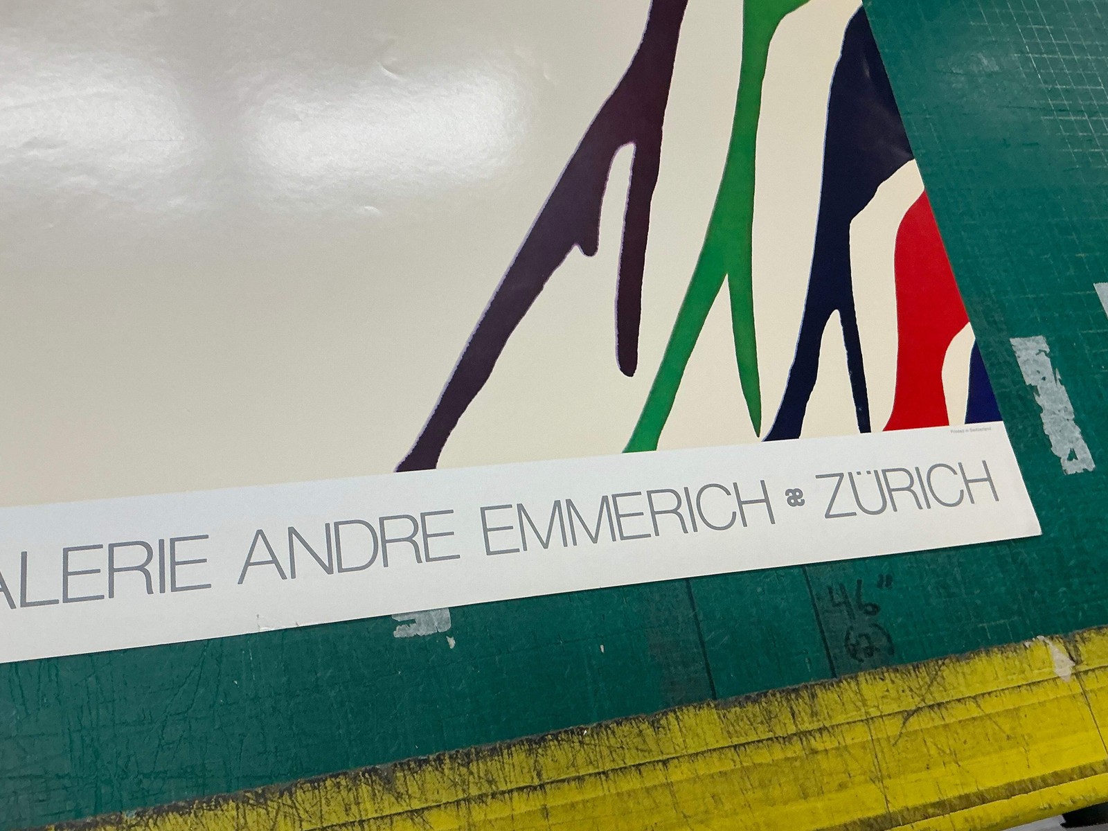 MORRIS LOUIS Delta Epsilon 26.75″ x 35.5″ Offset Lithograph 1973 Contemporary Mo
