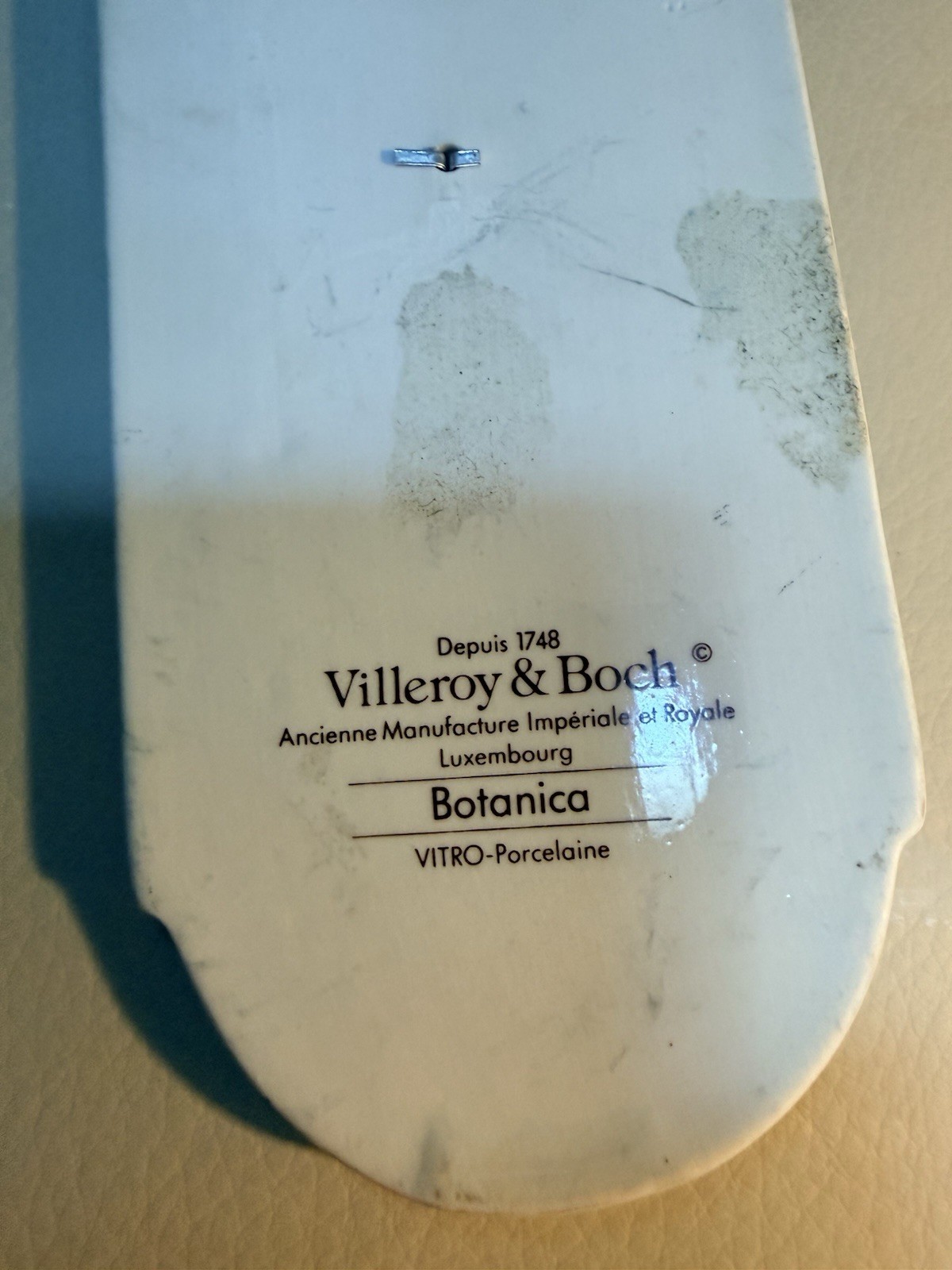 Villeroy & Boch Botanica Thermometer Porcelain Floral Pattern