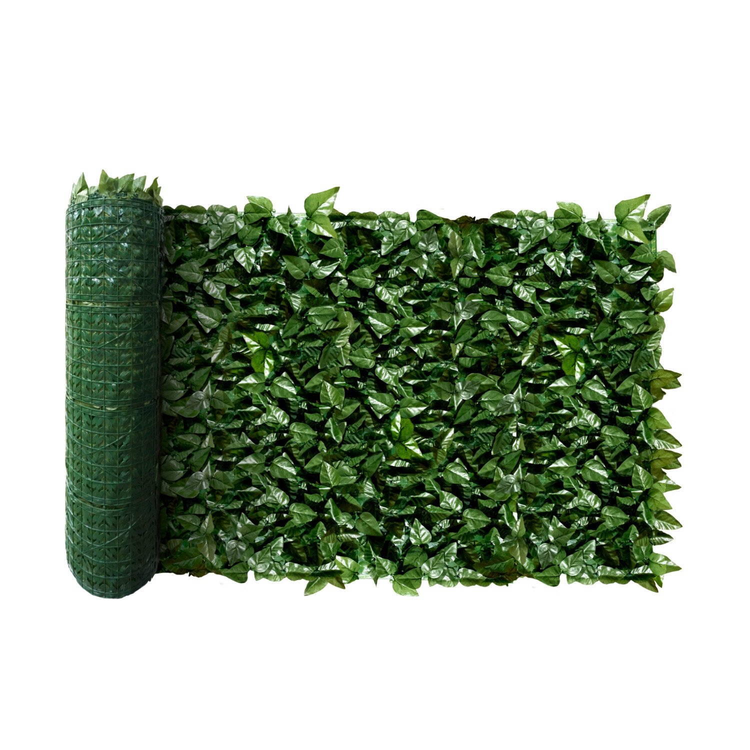 3’x8′ Artificial Faux Laurel Ivy Leaf Outdoor Privacy Hedge w/ Plastic Backing
