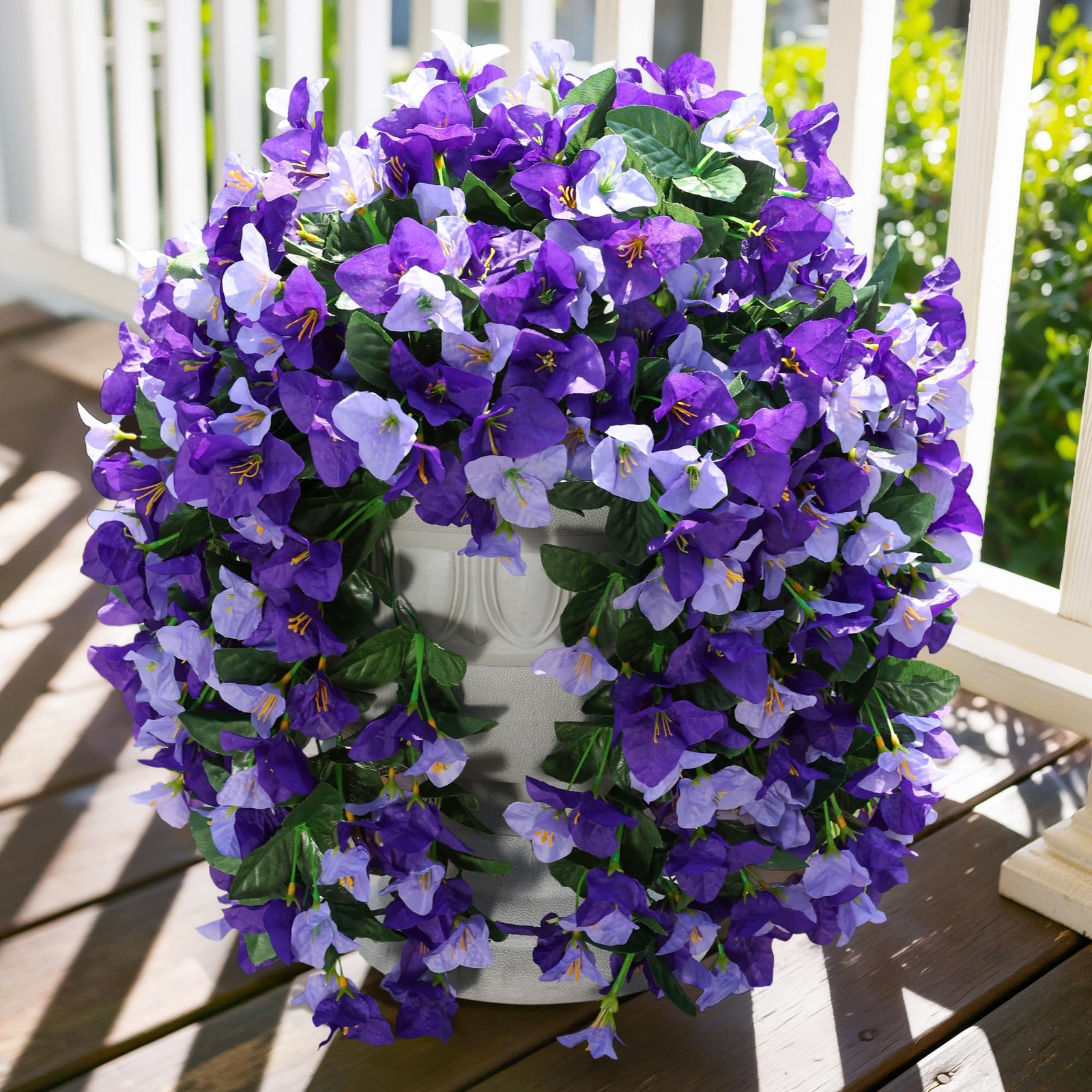 Faux Bougainvillea Artificial Flowers Plants for Outdoor Outside Spring