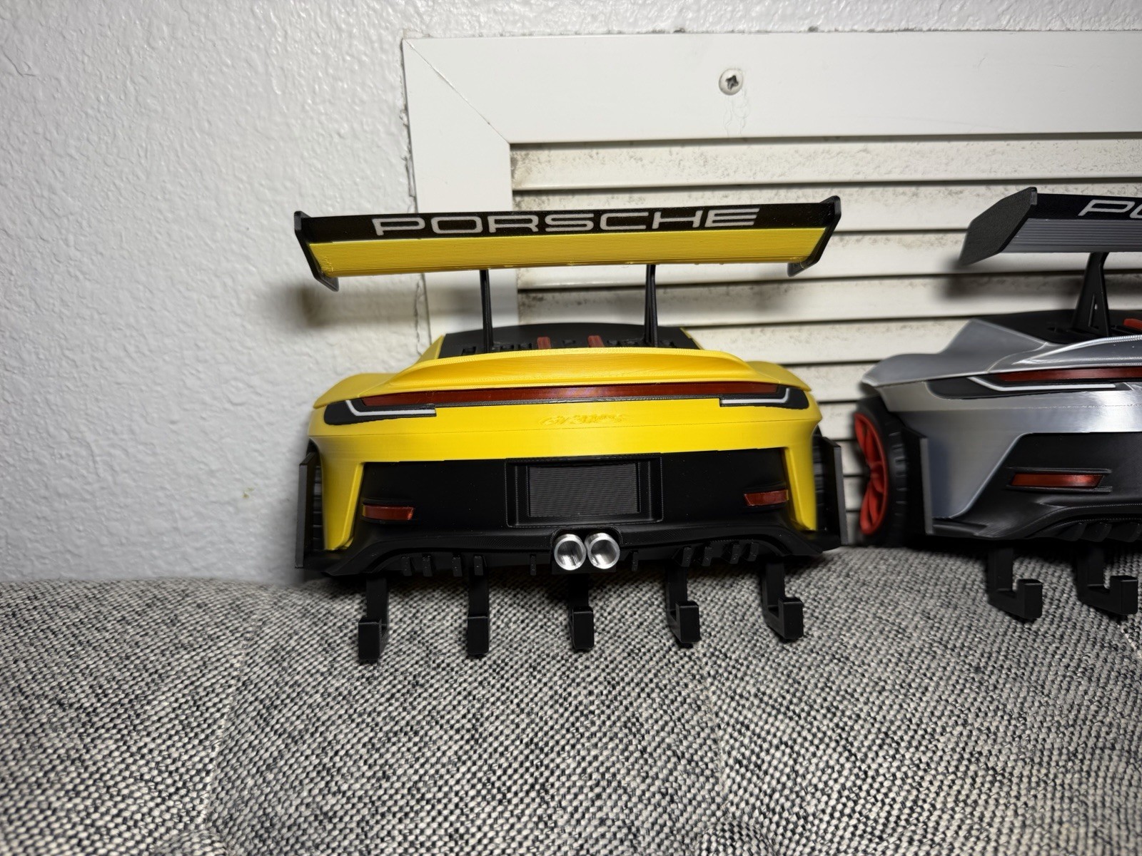 Porsche GT3 Car Shape Wall Mounted Key Hook Rack Multicolor Hanging