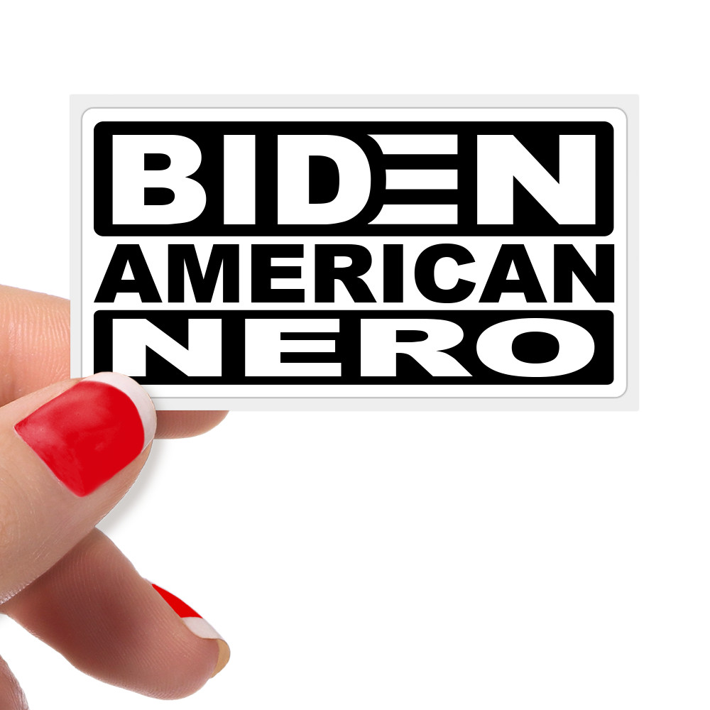 BIDEN AMERICAN NERO Anti Biden Protest Stickers JOE Sucks TRUMP 2024 FJB MAGA