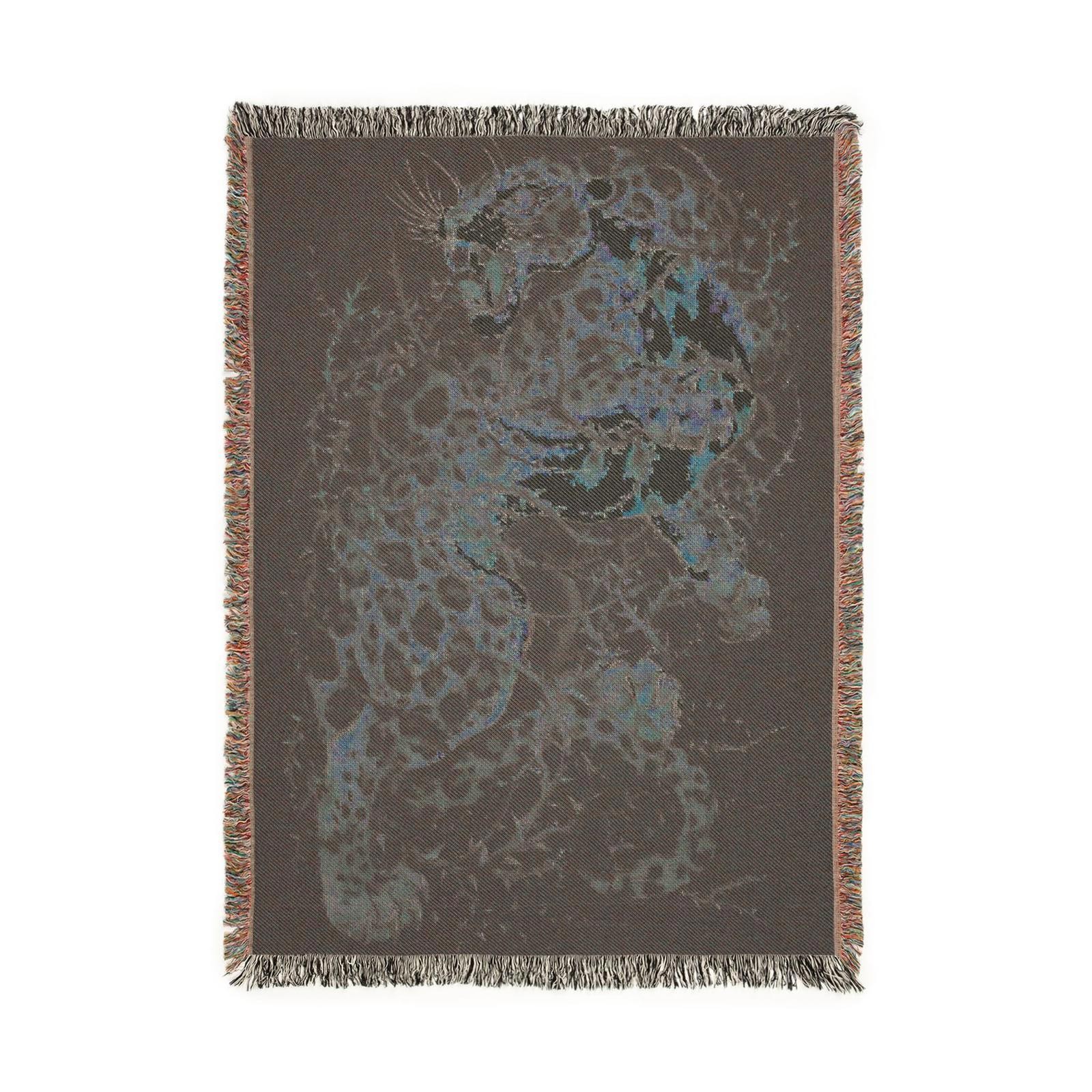 entrapped thorns woven tapestry blanket [52by37]