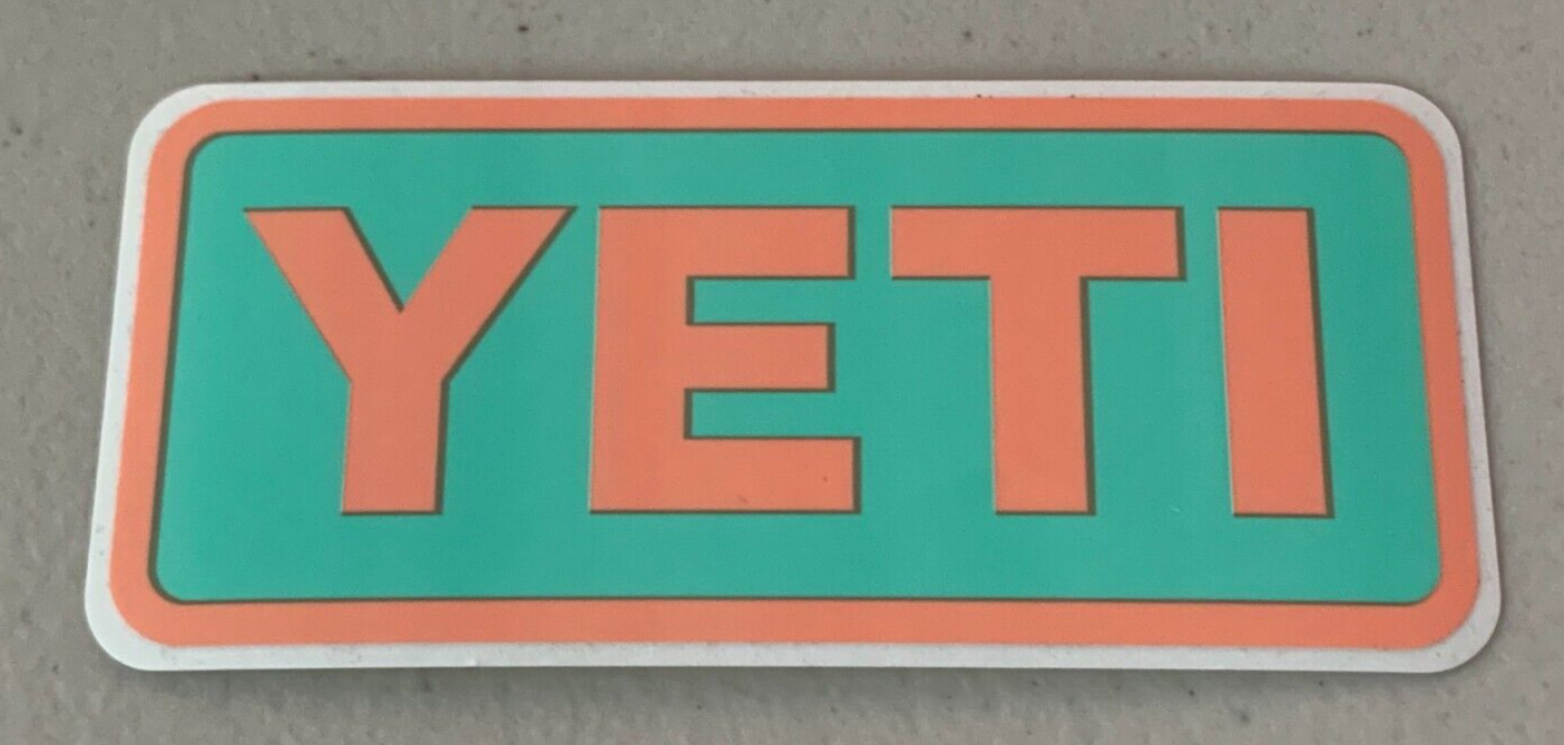 YETI AUTHENTIC STICKER DECAL FOR TUNDRA ROADIE COOLER RAMBLER NEW – YOUR CHOICE