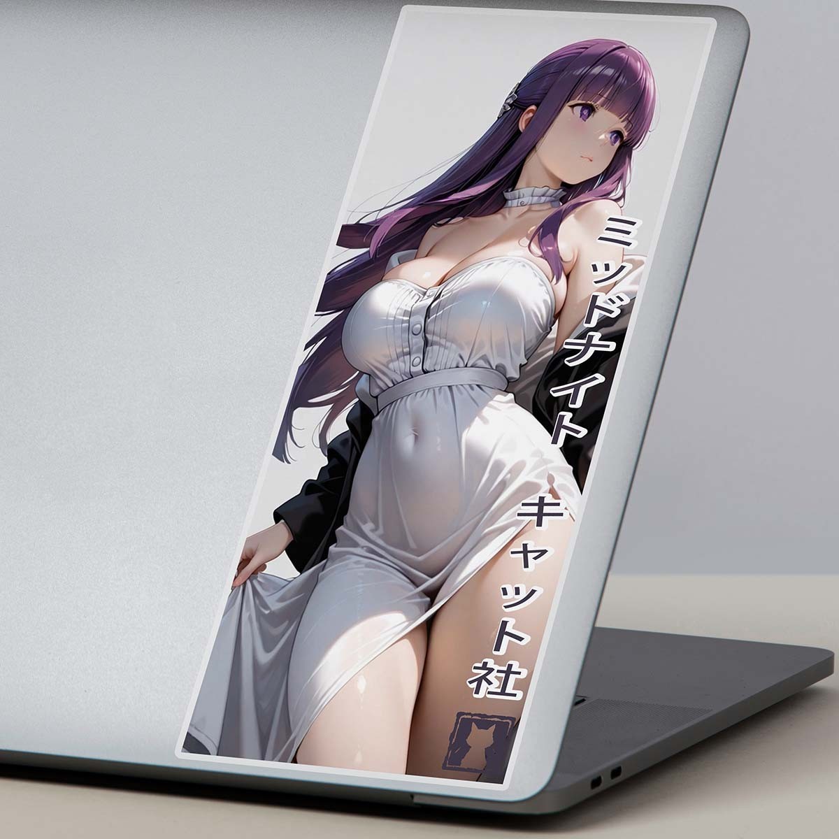 Mage Waifu 3×8 Vinyl Sticker Anime Manga Lewd Laptop Skateboard Car