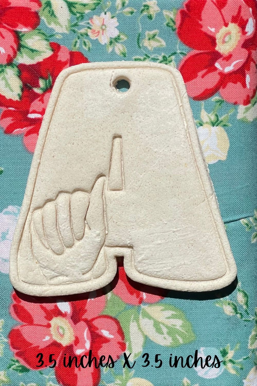 Customizable ASL Ornaments Decoration Education and painting Deaf & Hard Hearing
