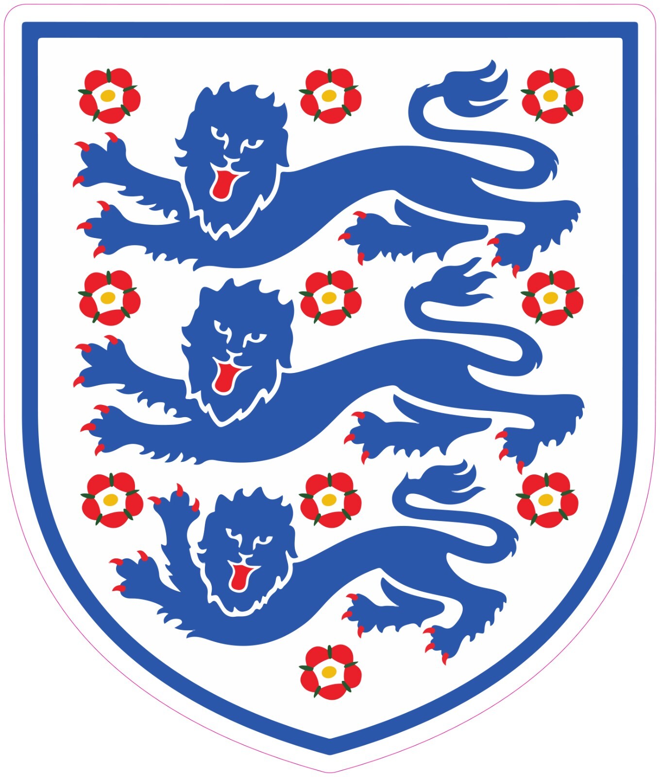 England National Soccer Team Vinyl Decal Sticker Car Truck Bumper Laptop Mug