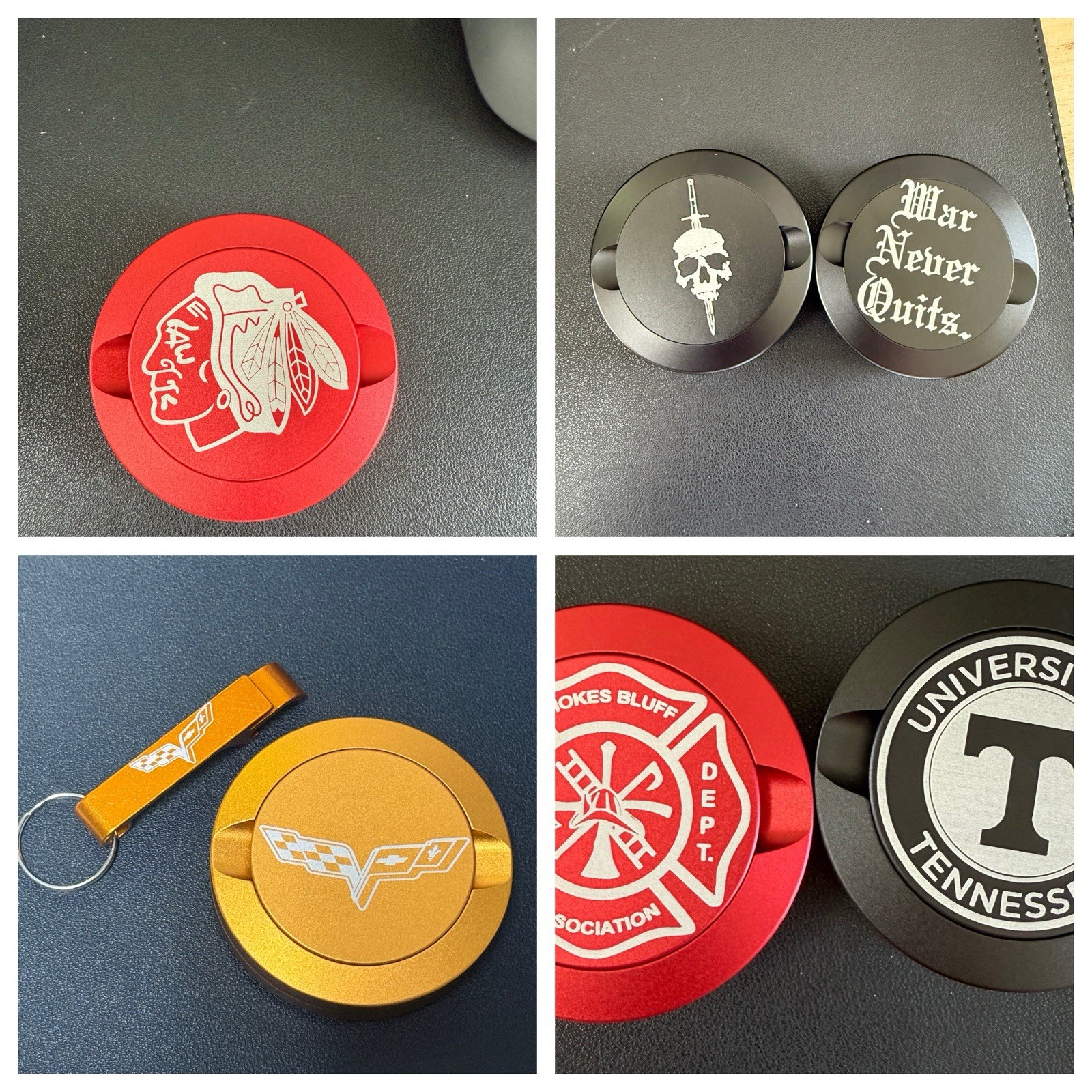 Custom Design Metal Snus Can Storage, Pouch 3 Piece Holder Anything You Want