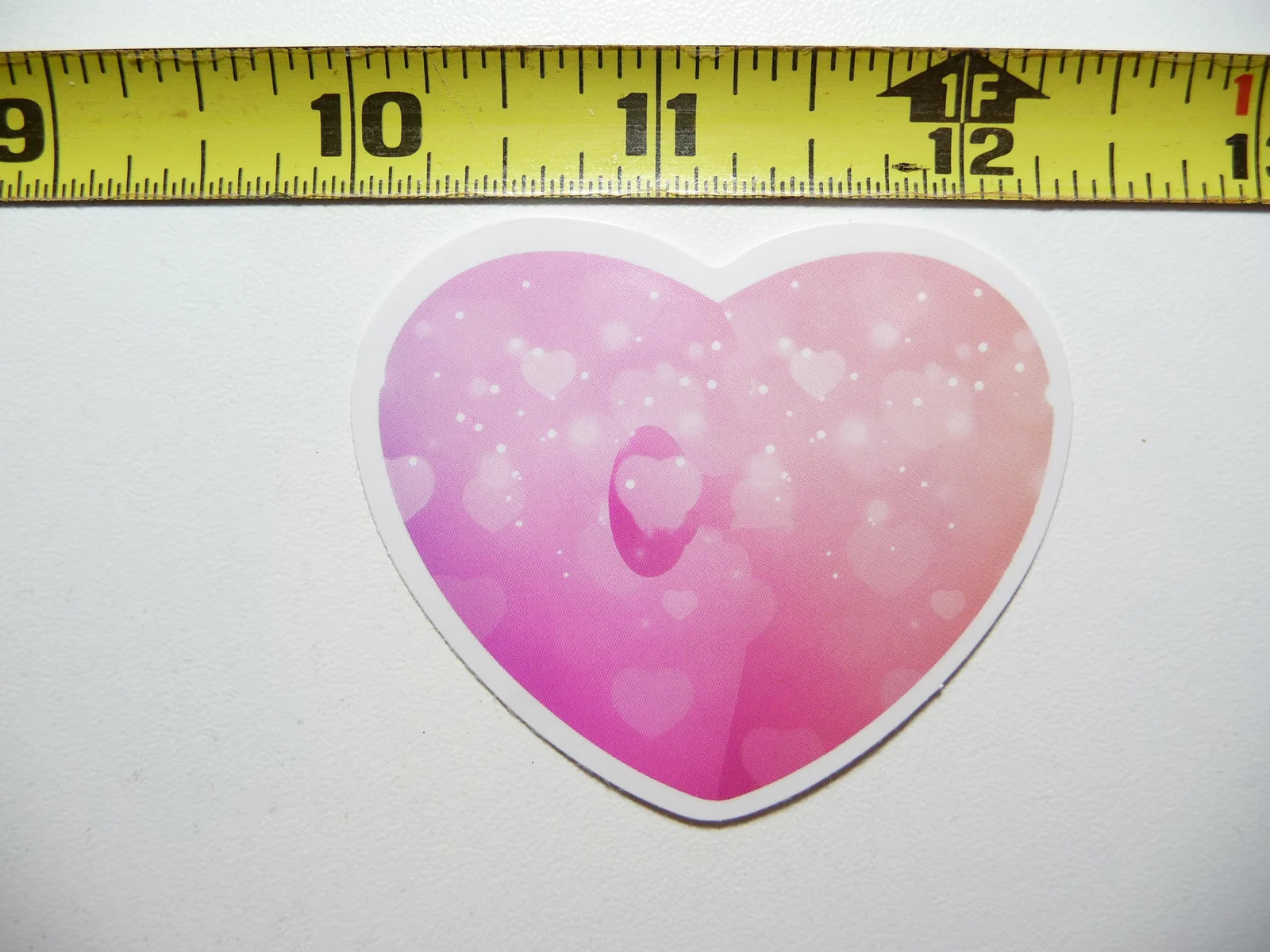 BORDER HEARTS INSIDE SMALL STICKER DECAL FAMILY MOM DAD SON DAUGHTER