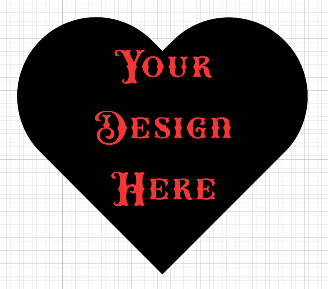 10x 6x 2x Custom Heart Stickers PHOTO QUALITY Picture Family Love Kids Mom Dad