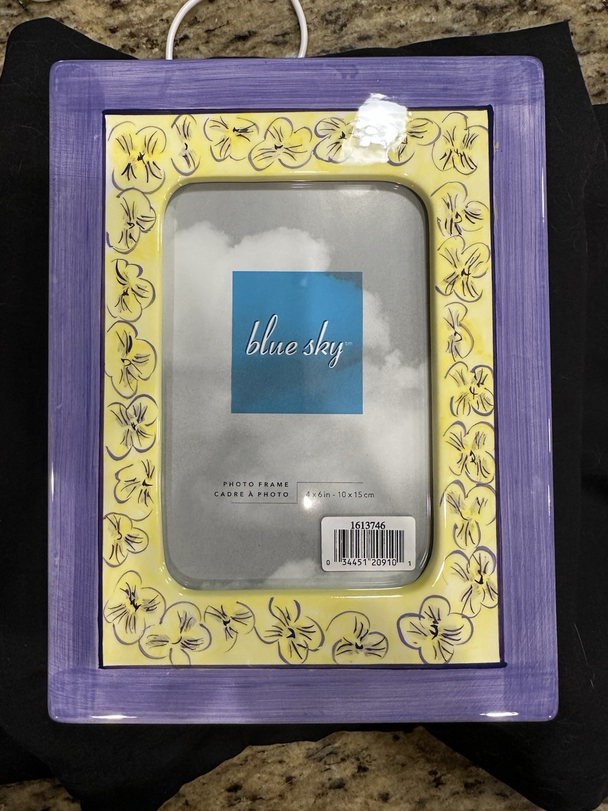 Lot of 2- Blue Sky Clayworks Picture Frames. 9X7in 7 In Diameter. See Pics.