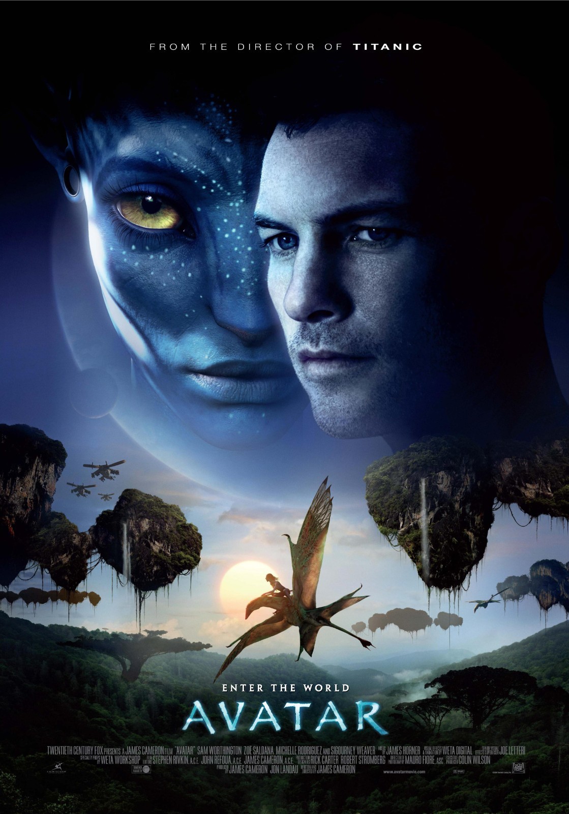 Avatar Movie Poster Print 12×18 24×36 Art Home Theater Film
