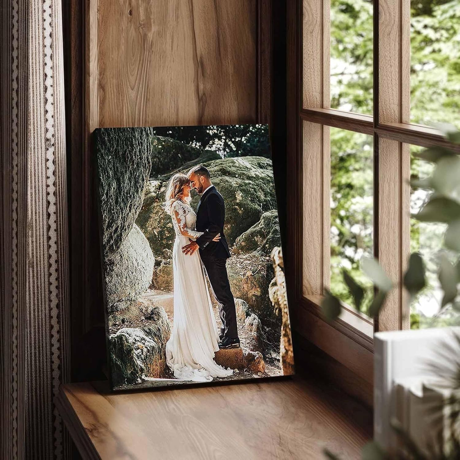 P&L ART. Personalized Custom Canvas Prints: Photo On Canvas Home Decor Gift