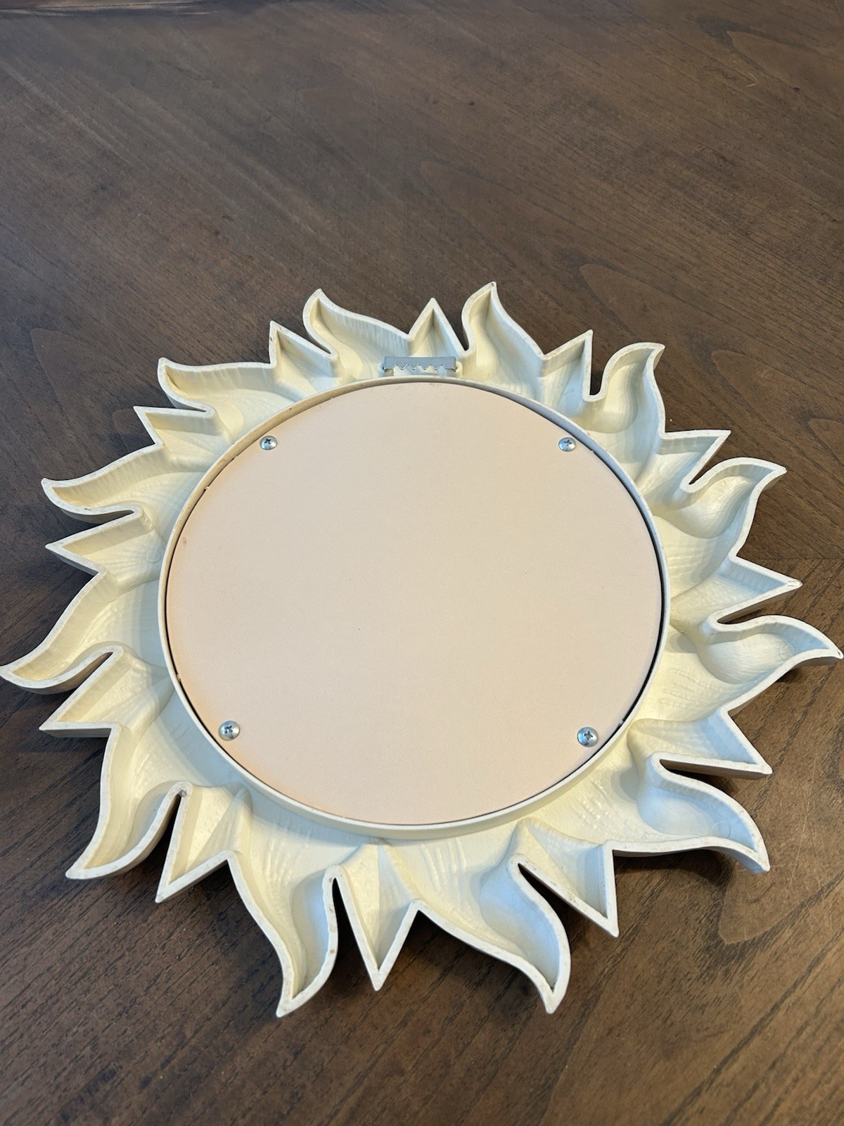 VTG Home Interiors Celestial Sun Mirror Wall Hanging Decor MCM Retro Aztec