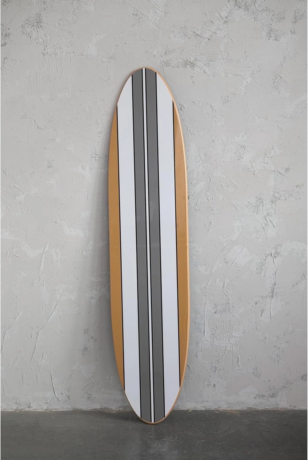 Surfboard Wall Decor, Reclaimed Wood, Multicolor