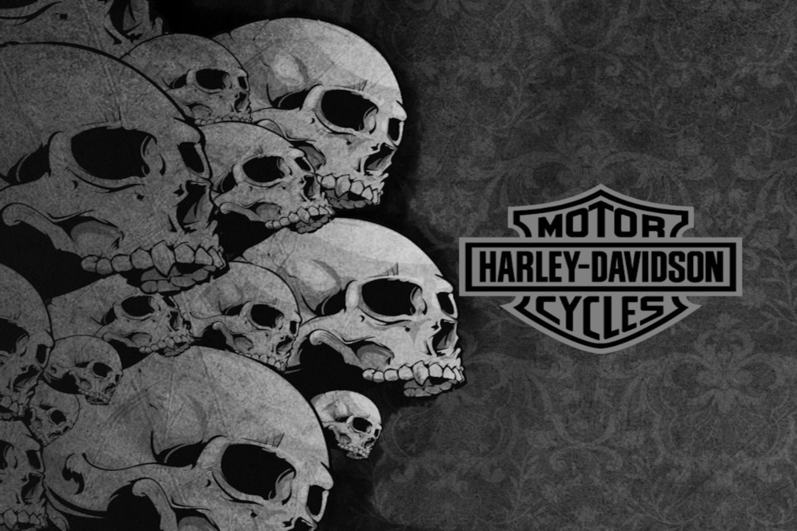 HARLEY DAVIDSON MOTORCYCLES CANVAS WALL ART READY TO HANG CP123