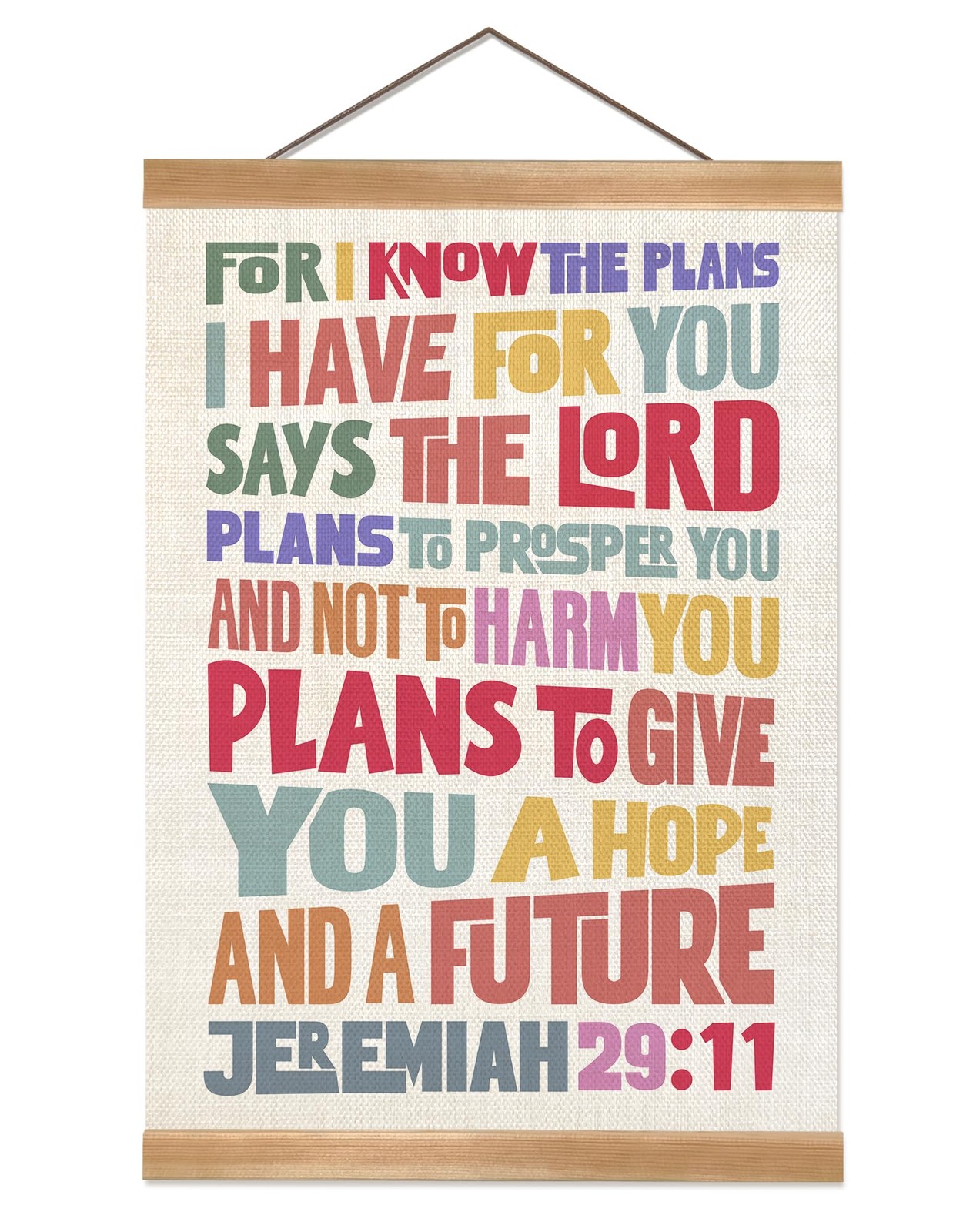 Inspirational Scripture Wall Art Poster,Christian Bible Verse Wall Poster wit…