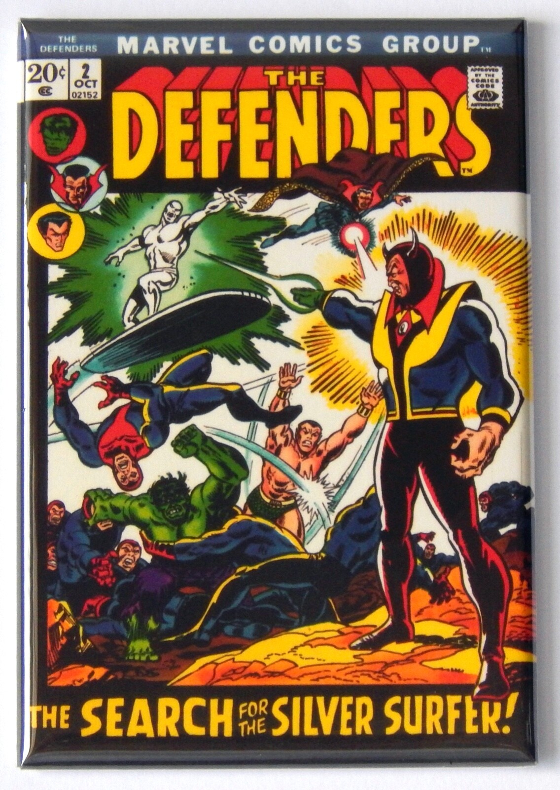 Defenders #2 FRIDGE MAGNET comic book