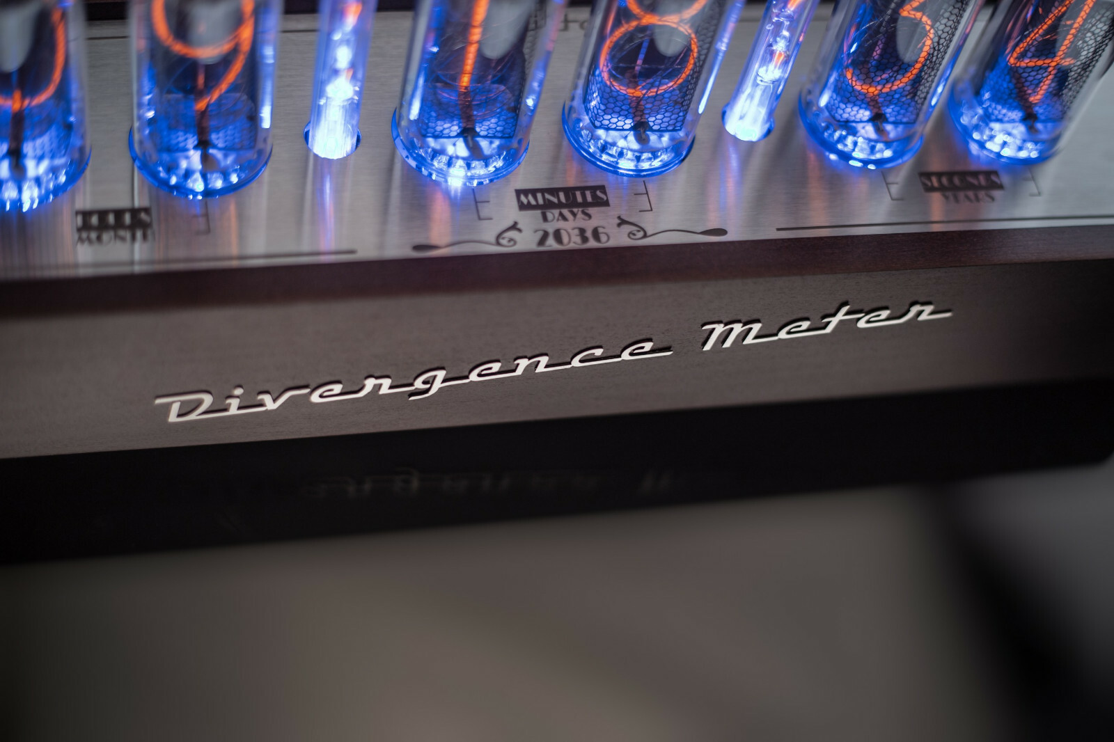 IN-18 Nixie Tubes Clock in Wooden Case Divergence Meter [WITHOUT TUBES] GRA&AFCH