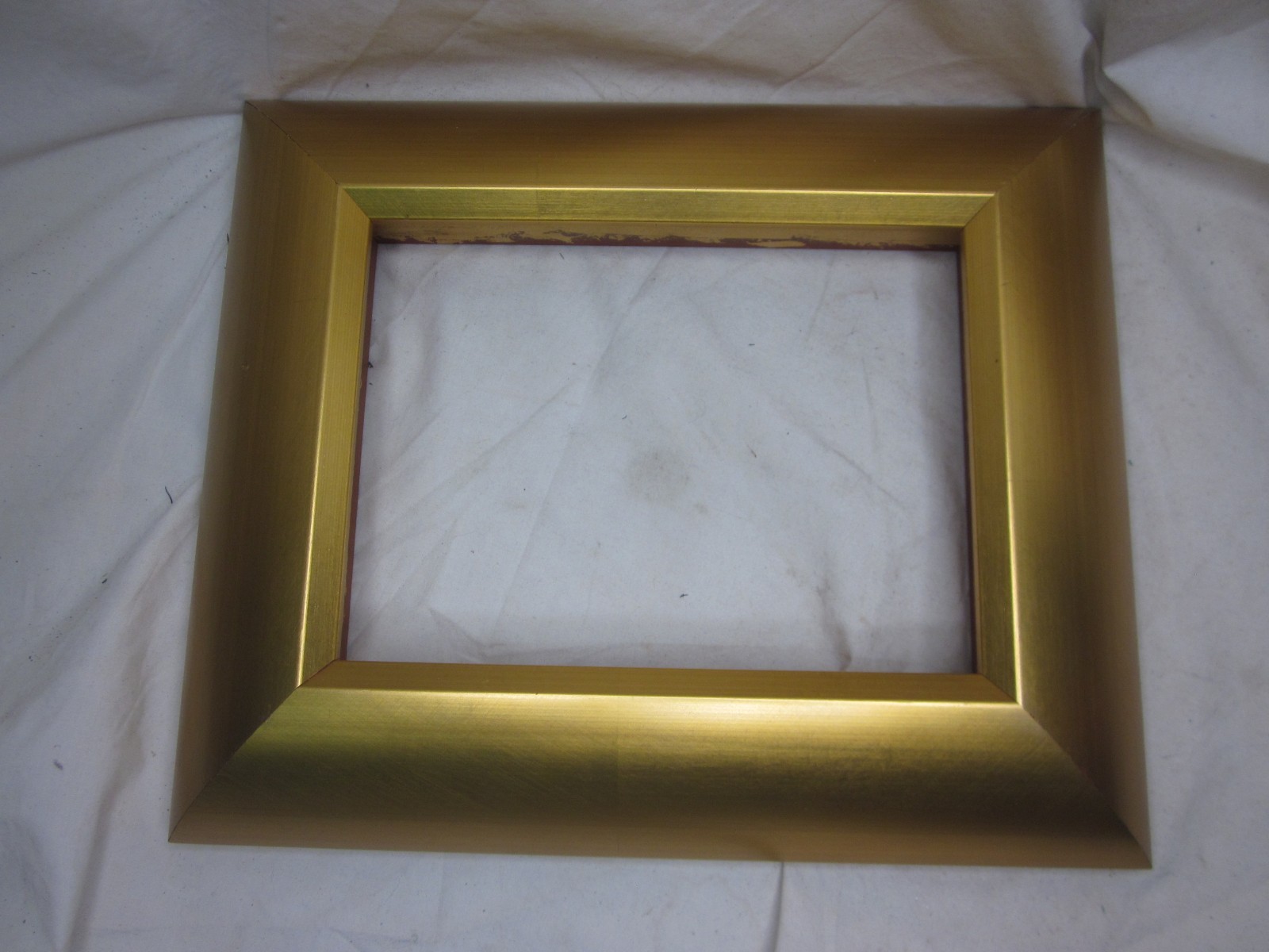 large thick rounded edge 6″ x 8″ wooden frame art canvas display wood S/N 317050