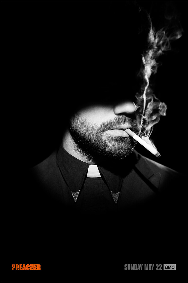 Preacher Tv Show Series Wall Art Home Decor – POSTER 20×30