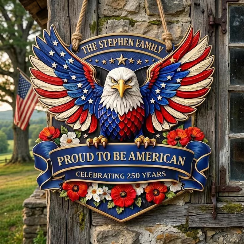 Custom American 250th Anniversary USA Patriotic