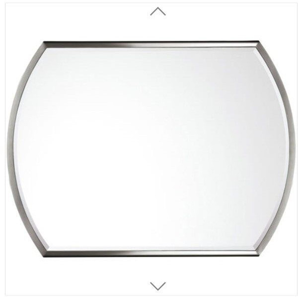 Capital Lighting M362475 32″ x 24″ Polished Nickel Framed Beveled Mirror NEW