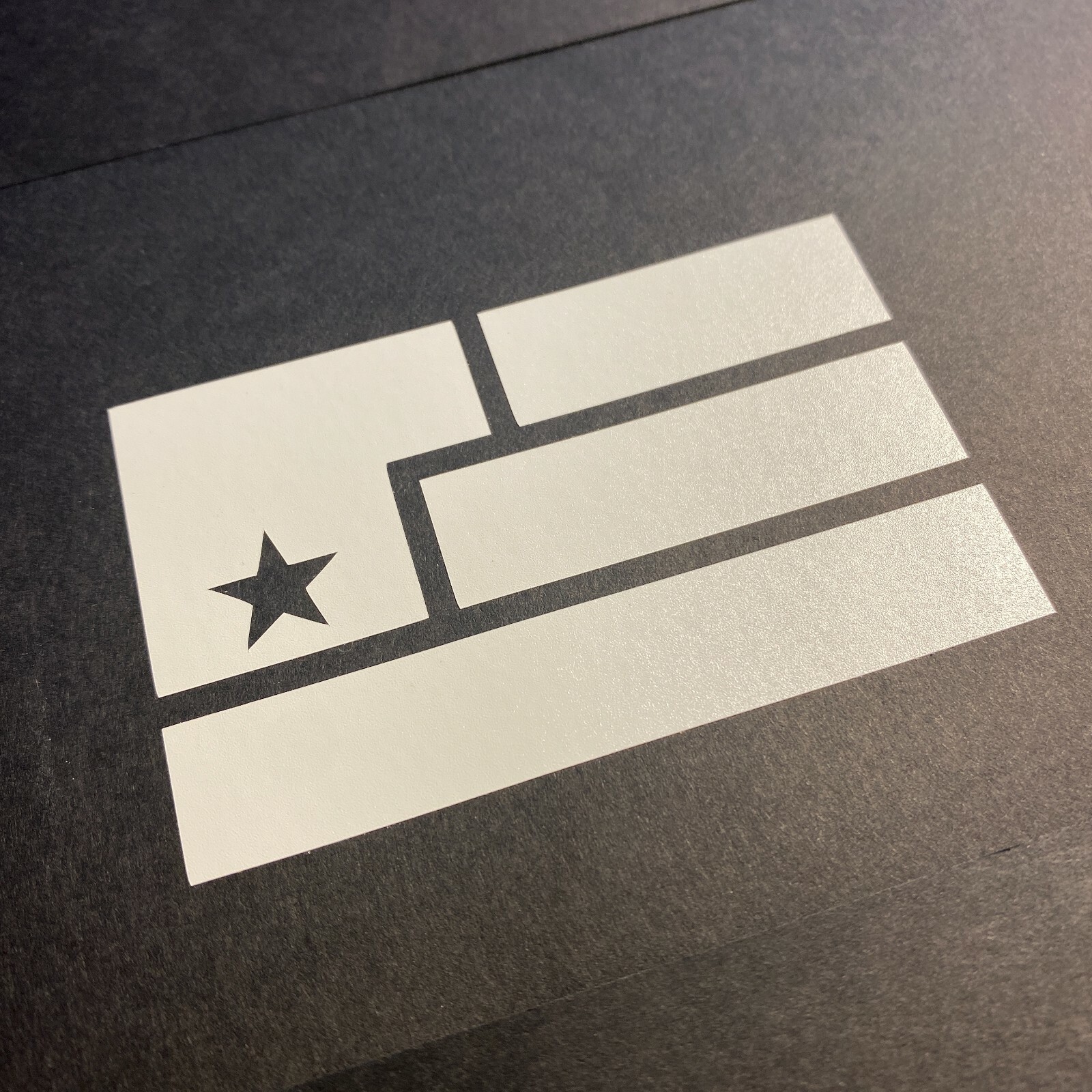 Vinyl Sticker – Art is Resistance Logo (Nine Inch Nails)