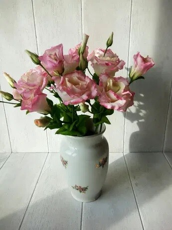Flower Arrangement Home Decor Handmade Cold Porcelain Artificial Lifelike