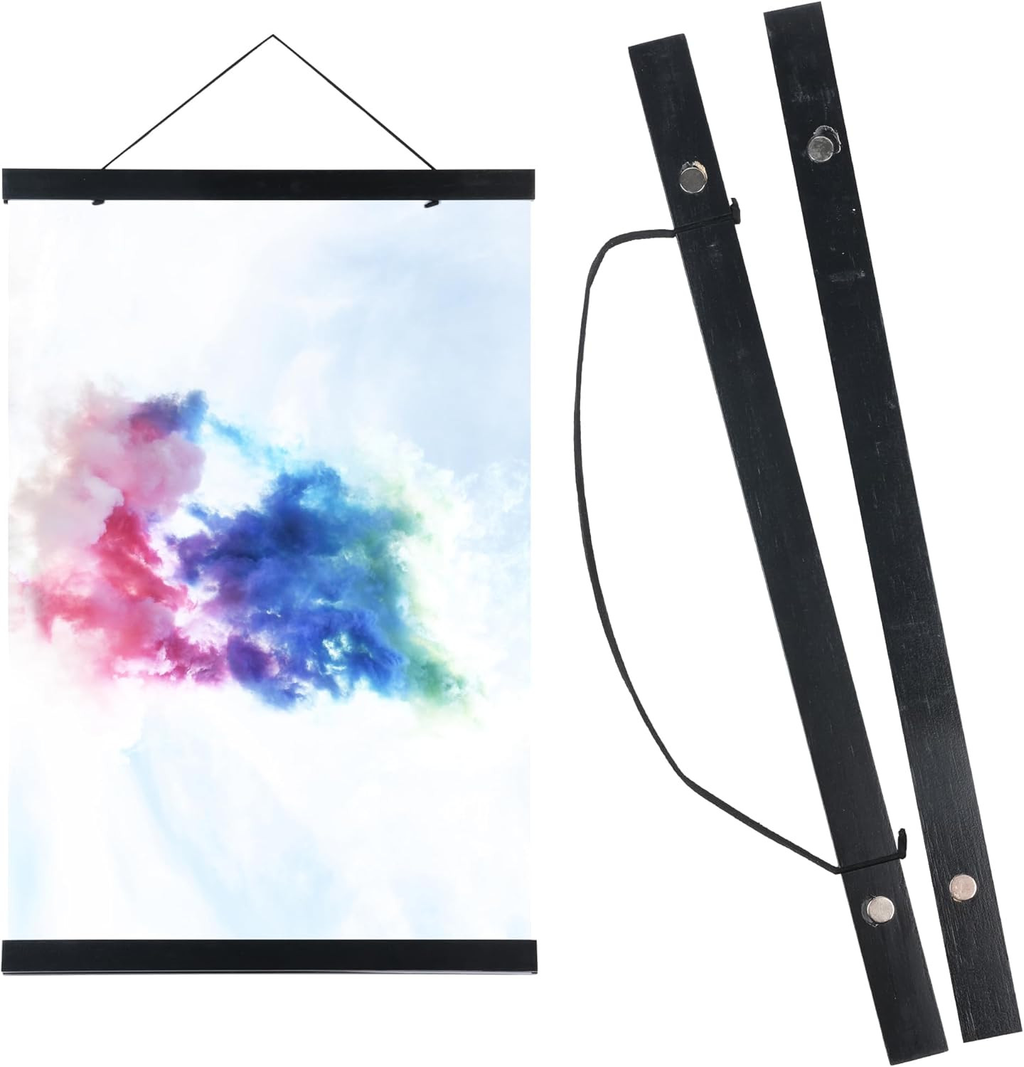 Magnetic Poster Hanger Frame, 12 Wide Display Posters 12×18 12×16 12×20 12×24 in