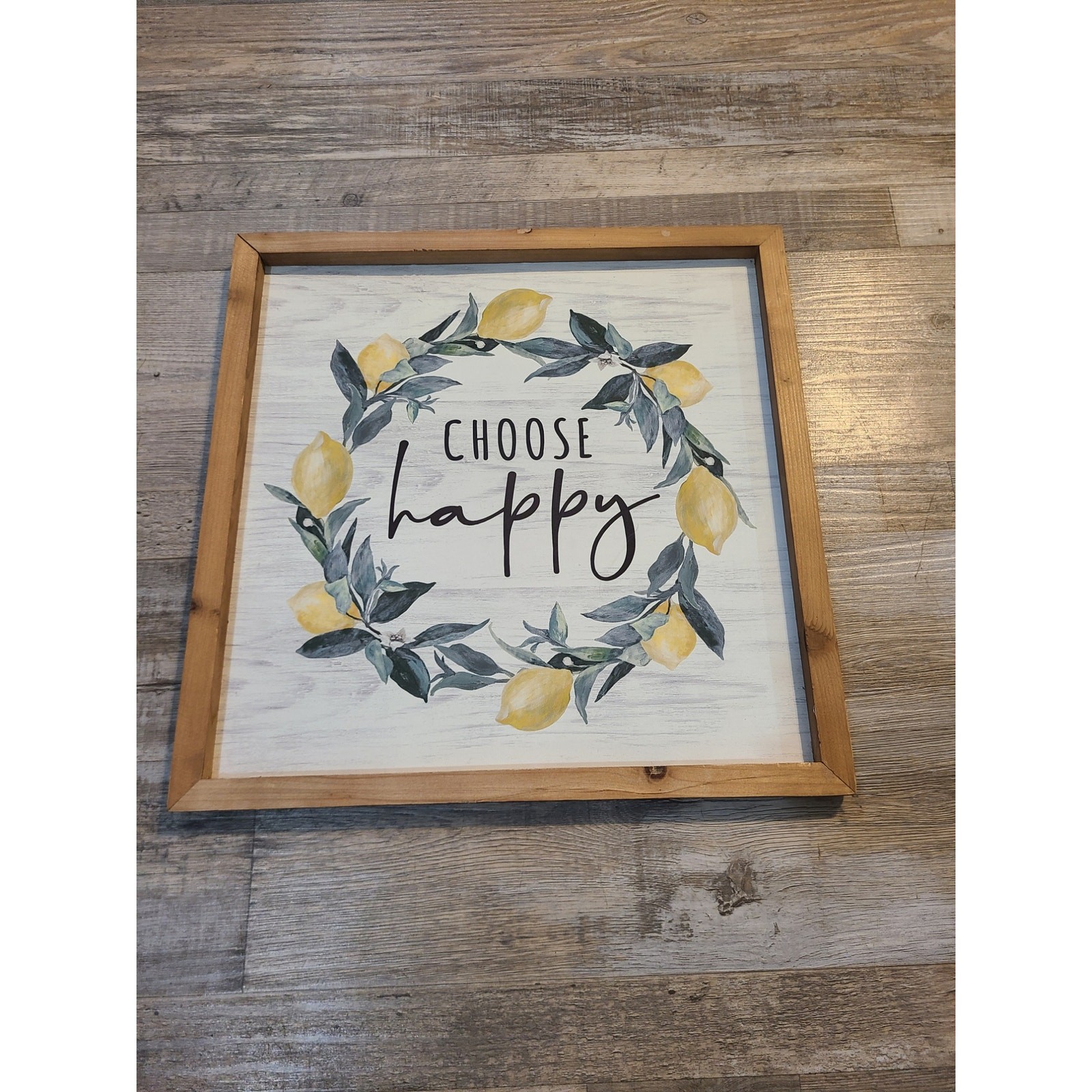 unknown brand “choose happy” decorative wall hanger