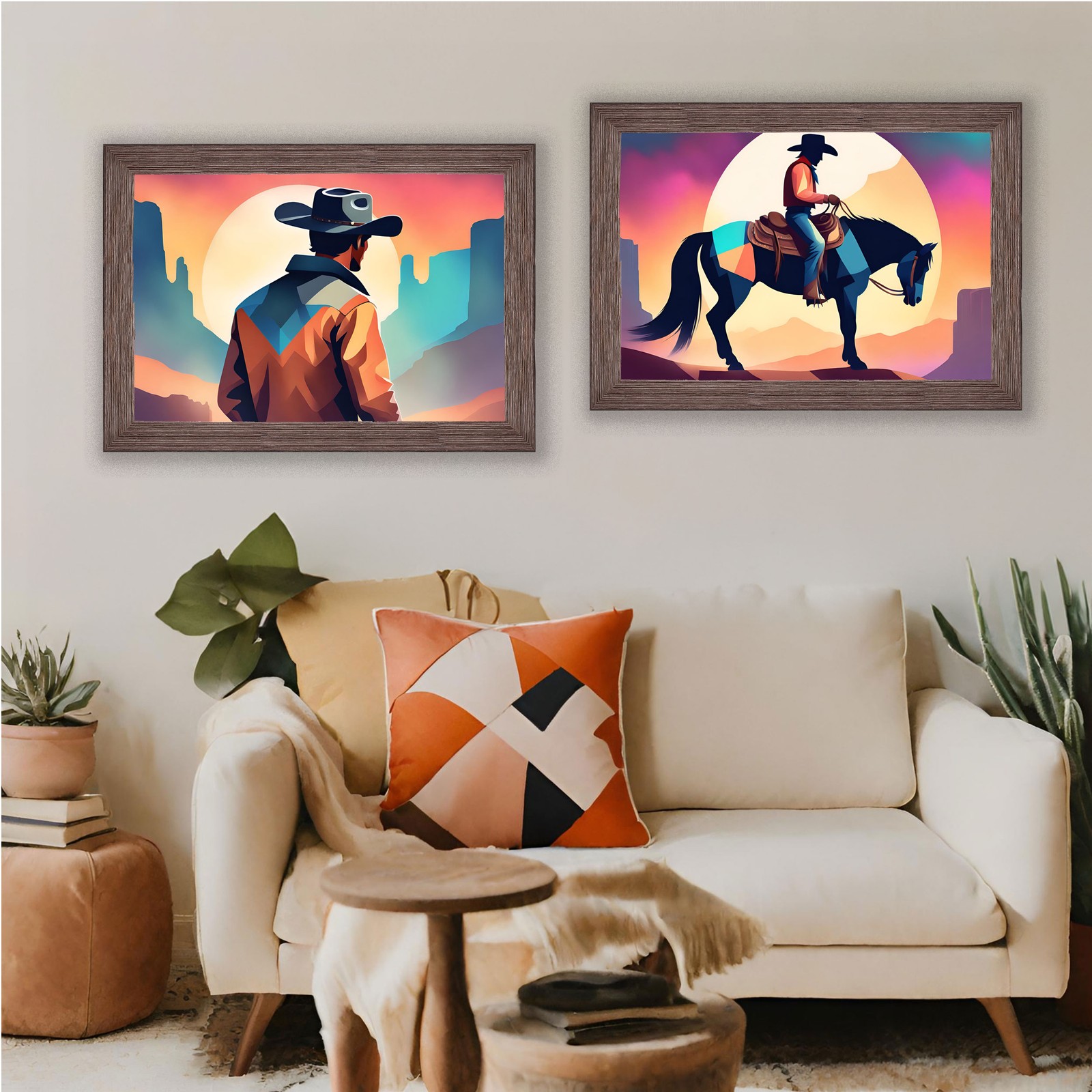 5×4 Modern Bamboo Picture Frame, UV Acrylic, 5 Finishes