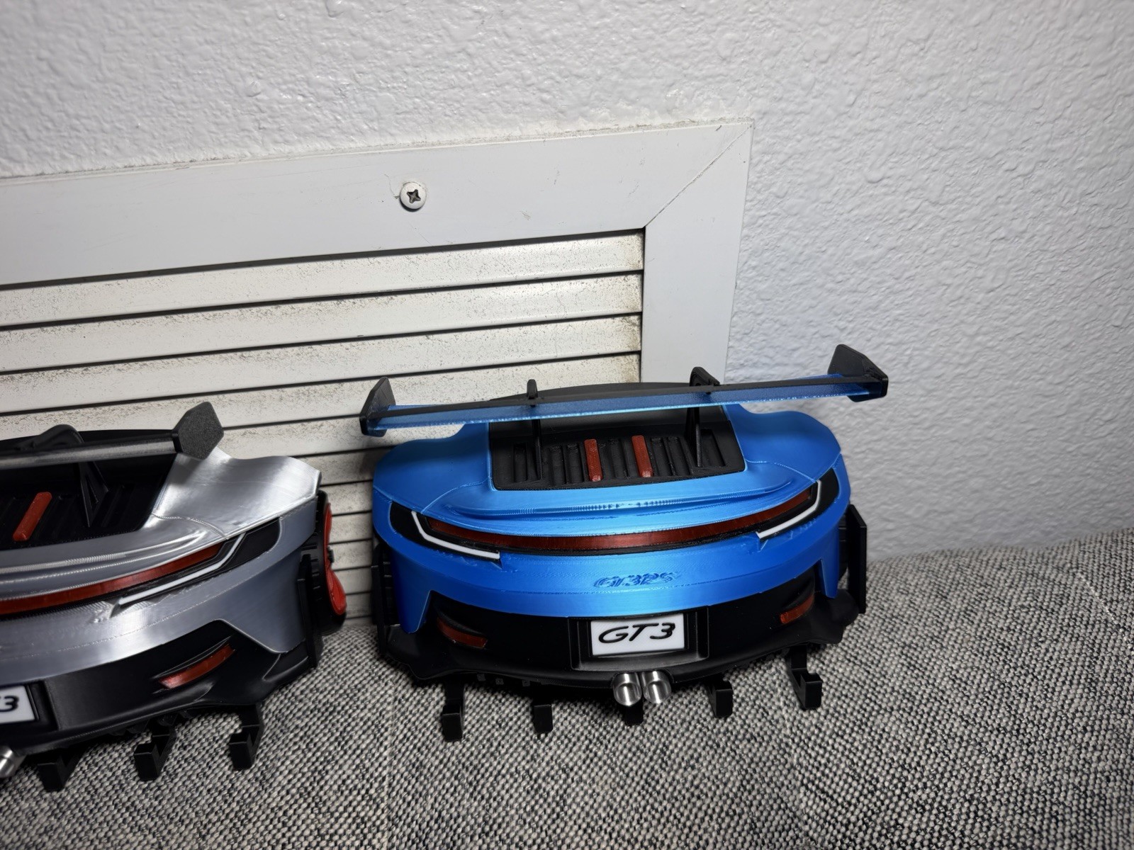 Porsche GT3 Car Shape Wall Mounted Key Hook Rack Multicolor Hanging