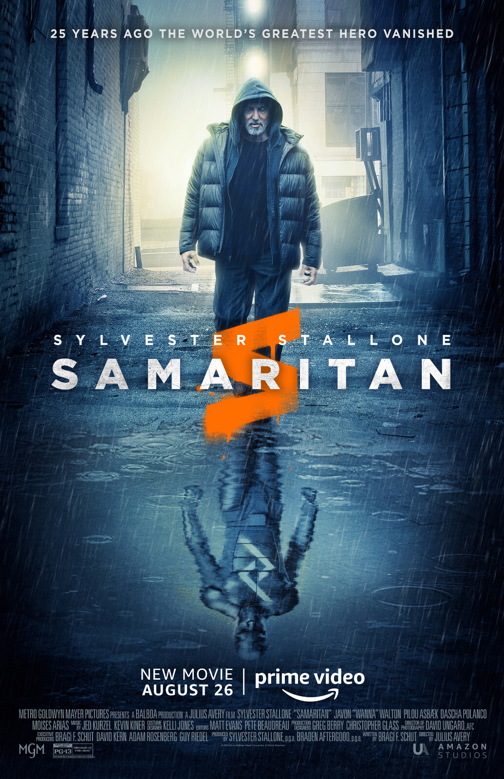 BB3163 Samaritan Film By Julius Avery 2022 Movie Poster 11×17