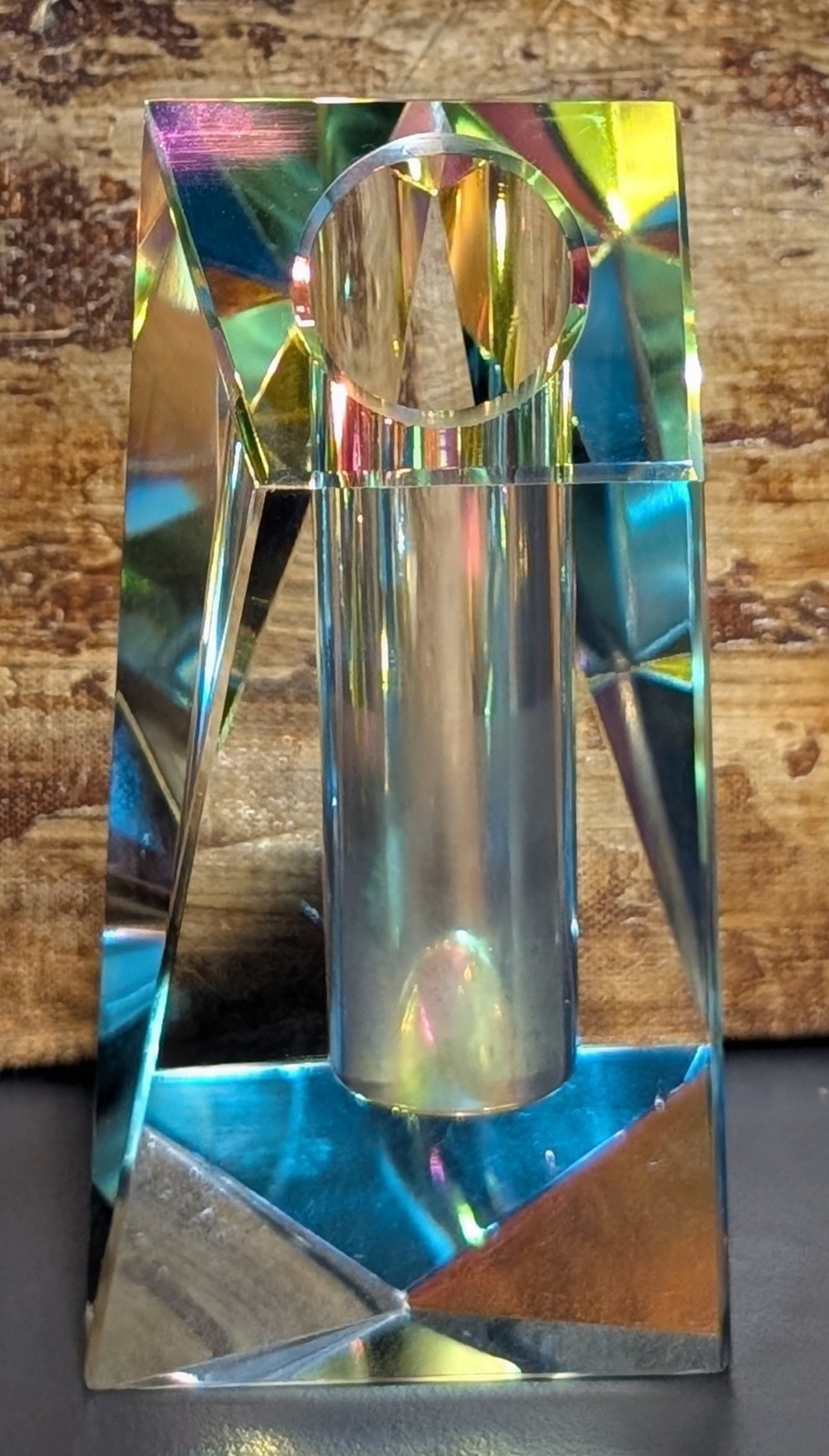 Regenbogen Irregular Vase by Fundamental Berlin–Crystal Glass – Modern Art Vase