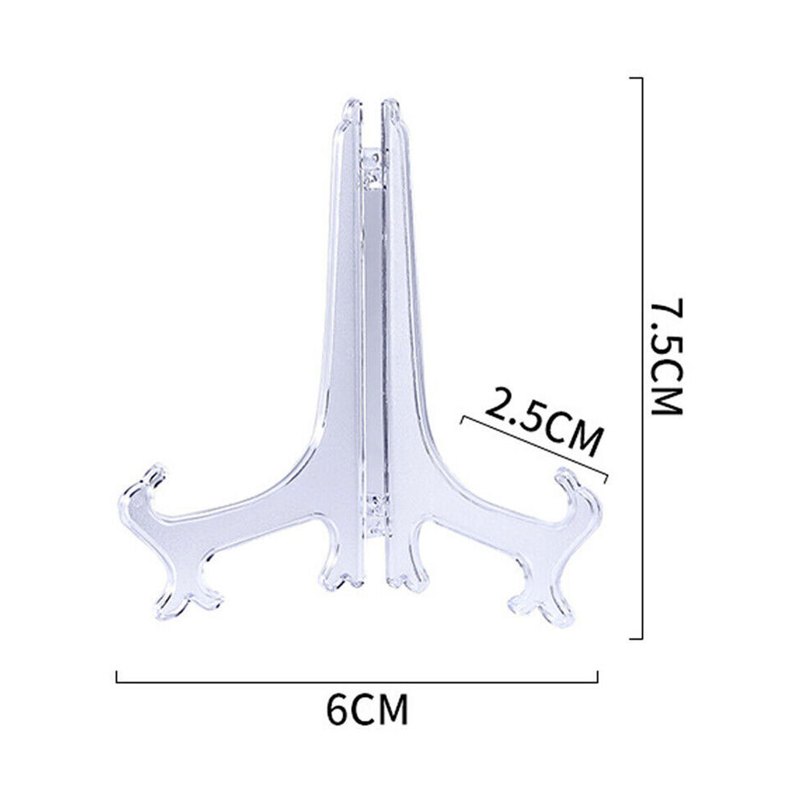 25* Easel Display Stand Plate Foldable Bracket Picture Photo Frame Card Holder