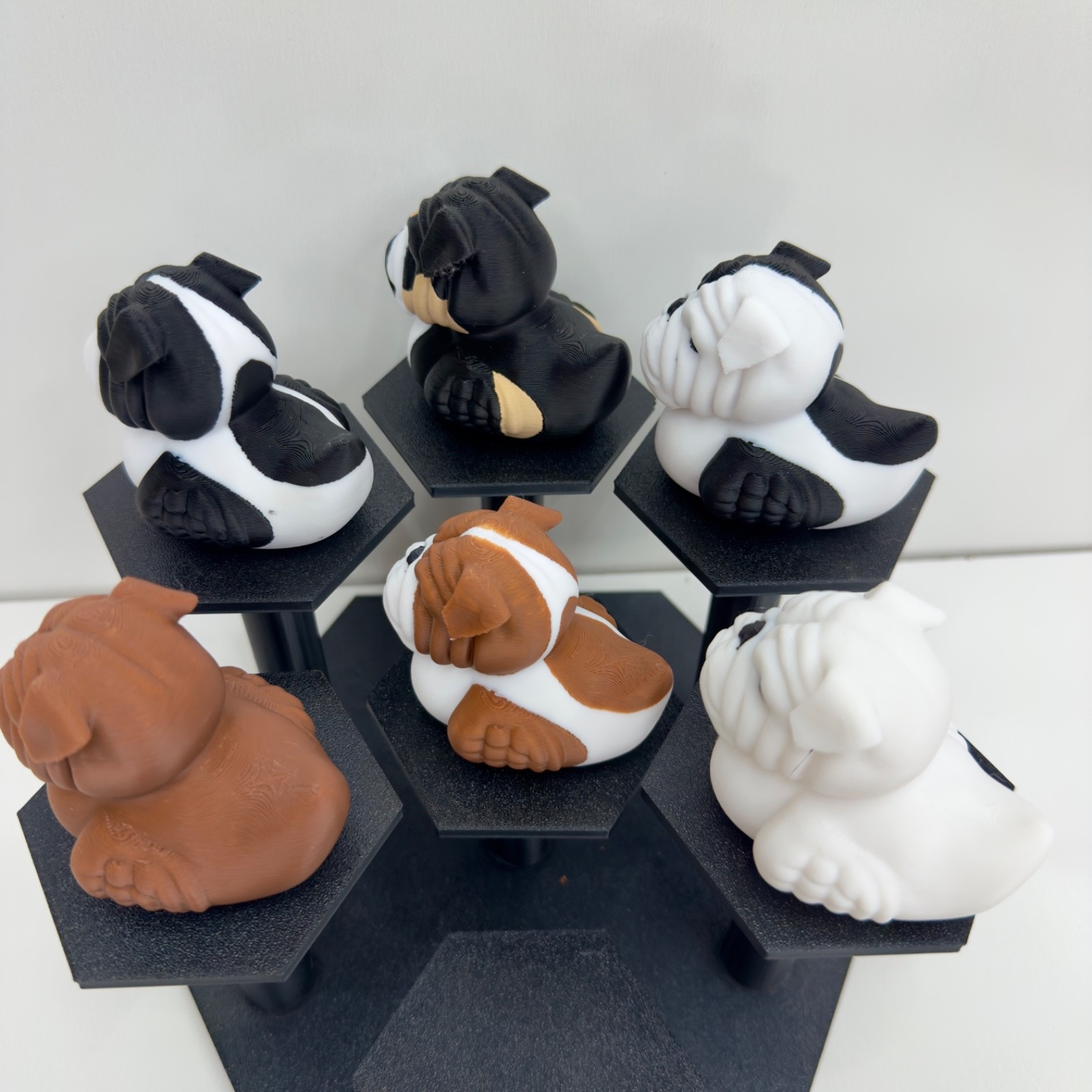 Bulldog Dog Duck | English Bulldog Desk Figure Or Jeep Dashboard Duck