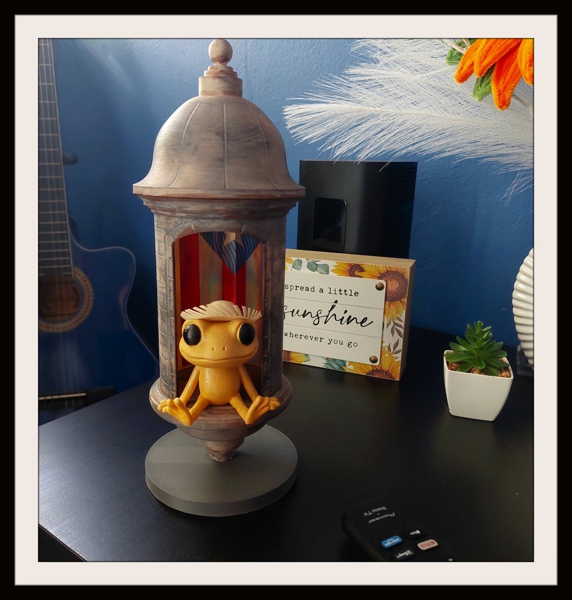 The Original Puerto Rico Garita & Coqui 12 inch (with or without LED Light)