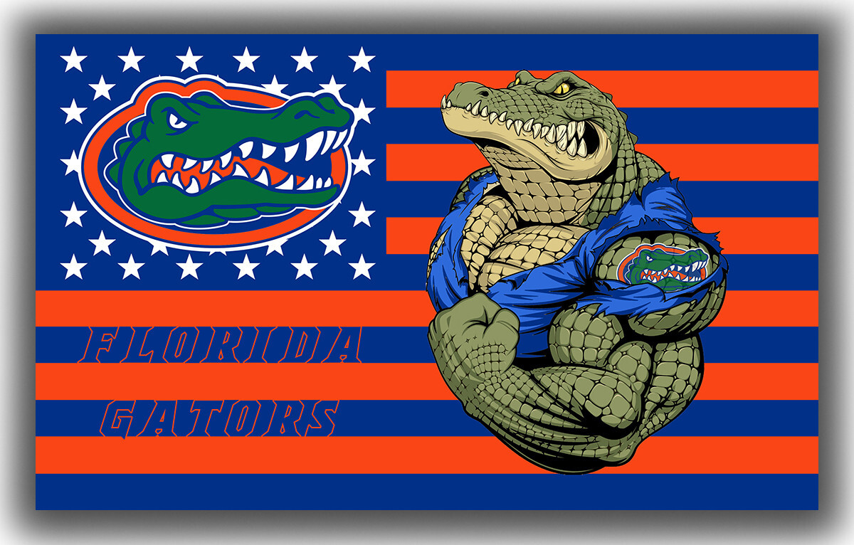 Florida Football Team Memorable Flag 90x150cm 3x5ft Gators Strong Best Banner