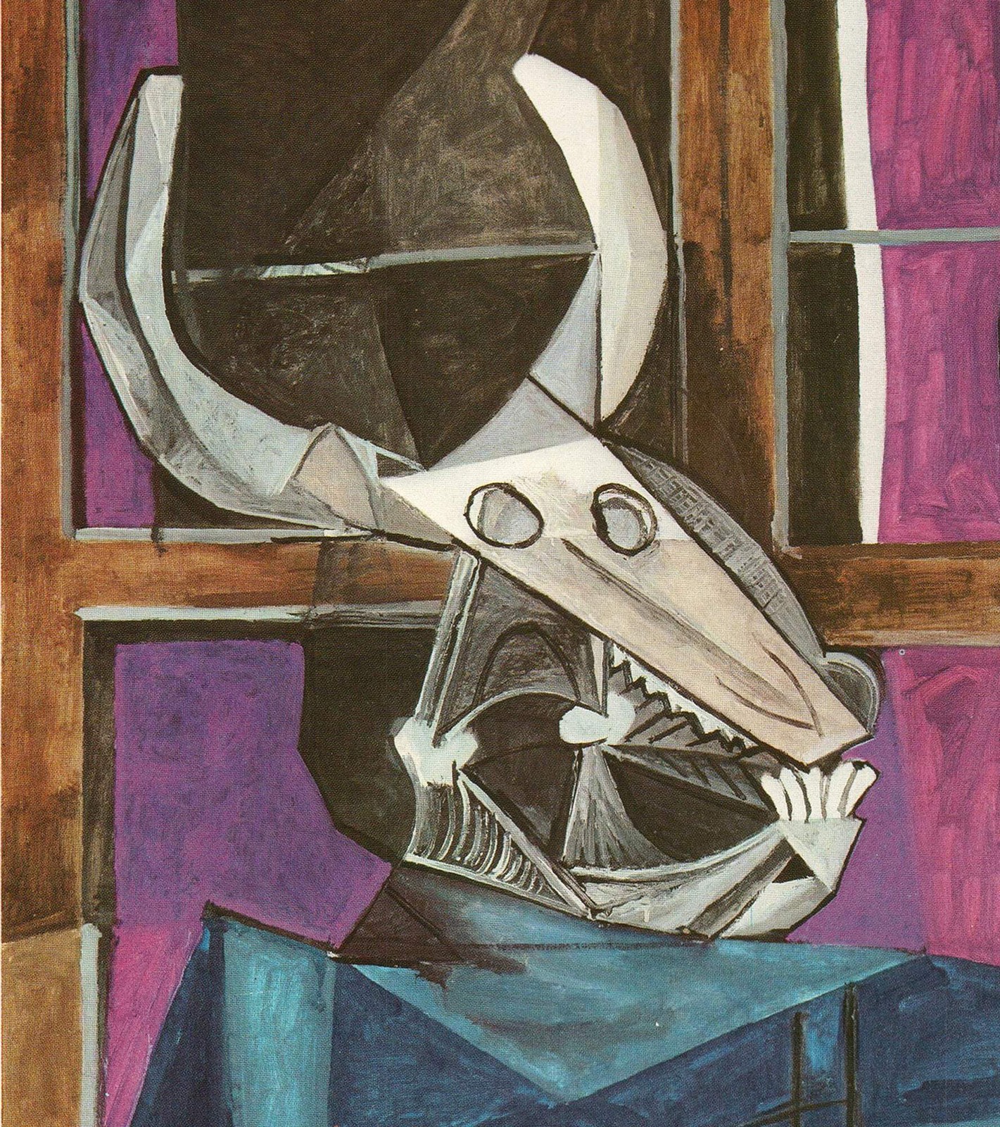 PABLO PICASSO Nature morte au crane de boeuf 12.25″ x 9.5″ Offset Lithograph 197