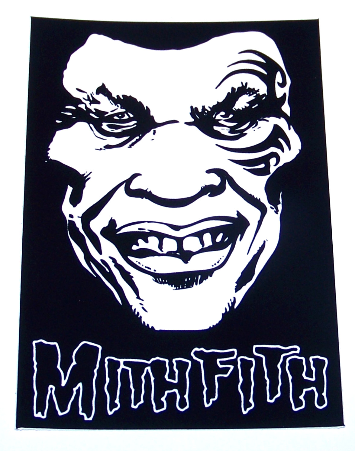 The MISFITS – Logo LARGE Die Cut Sticker Decal Official Punk Danzig Mike Tyson