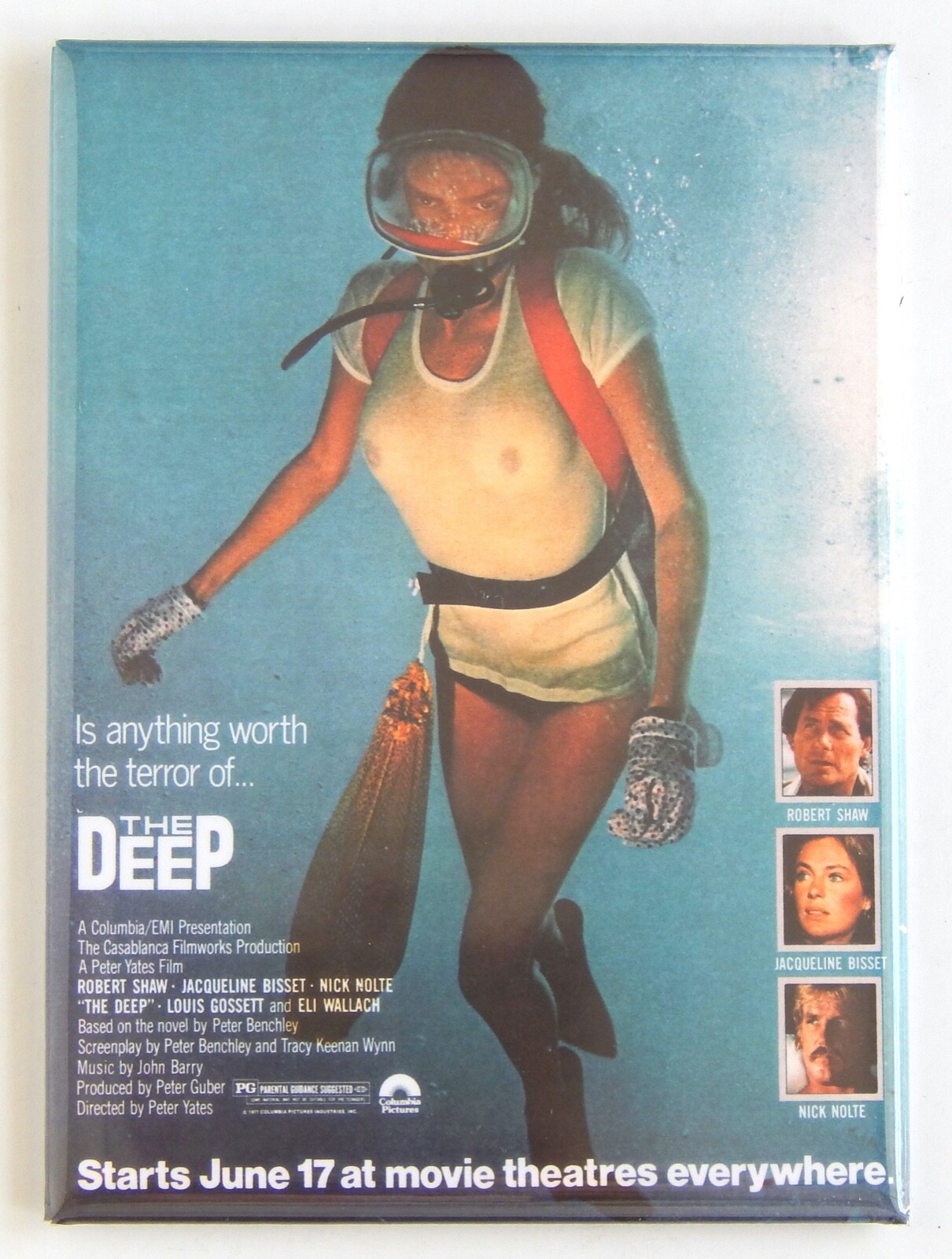 The Deep FRIDGE MAGNET “style A” movie poster