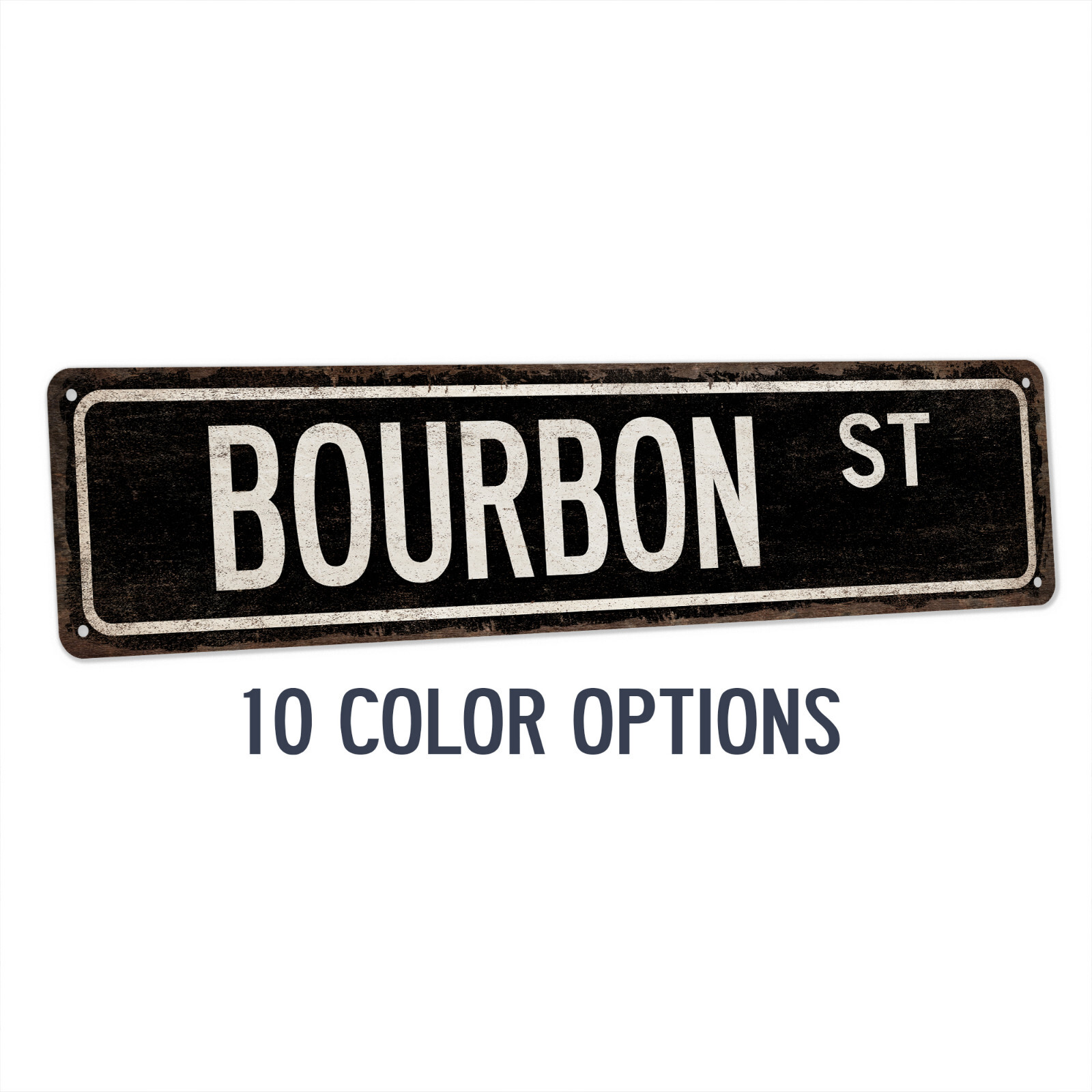 Bourbon Street Sign Man Cave Decor Home Bar Lounge Alcohol Whiskey 104180021014