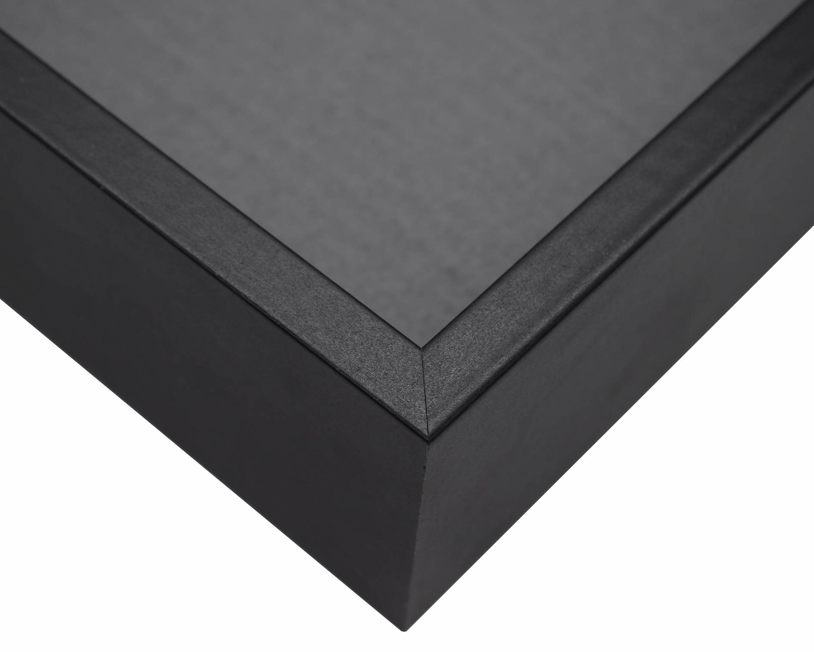 11×11 Shadow Box Frame Display Case 2 inch Depth Fits Artwork Photos Gifts Black