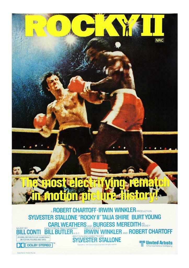 Rocky II 2 Movie Poster Photo Wall Art Print 20×30