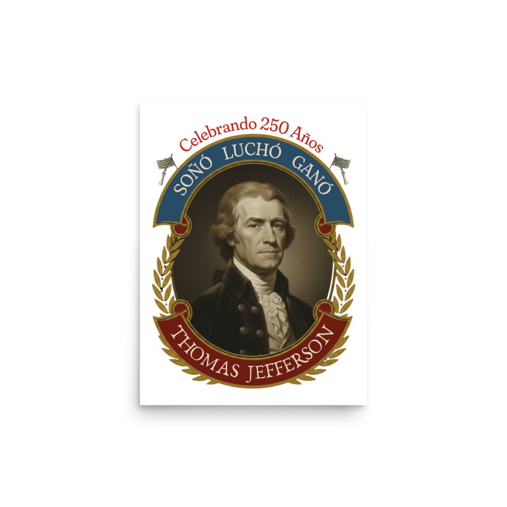 Thomas Jefferson Retrato | Celebrando 250 Años